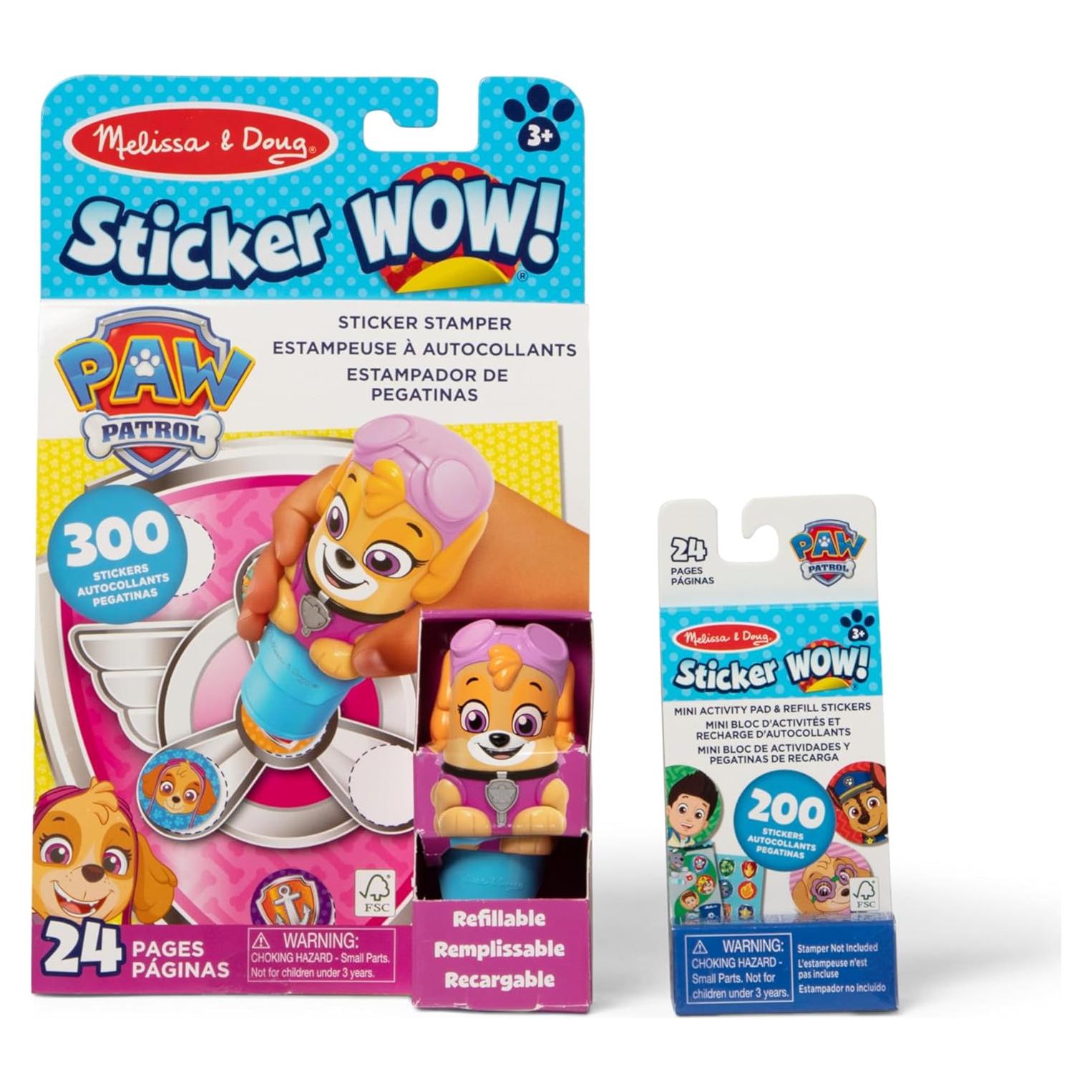 Melissa & Doug Sticker WOW! PAW Patrol Skye - 500 Pegatinas
