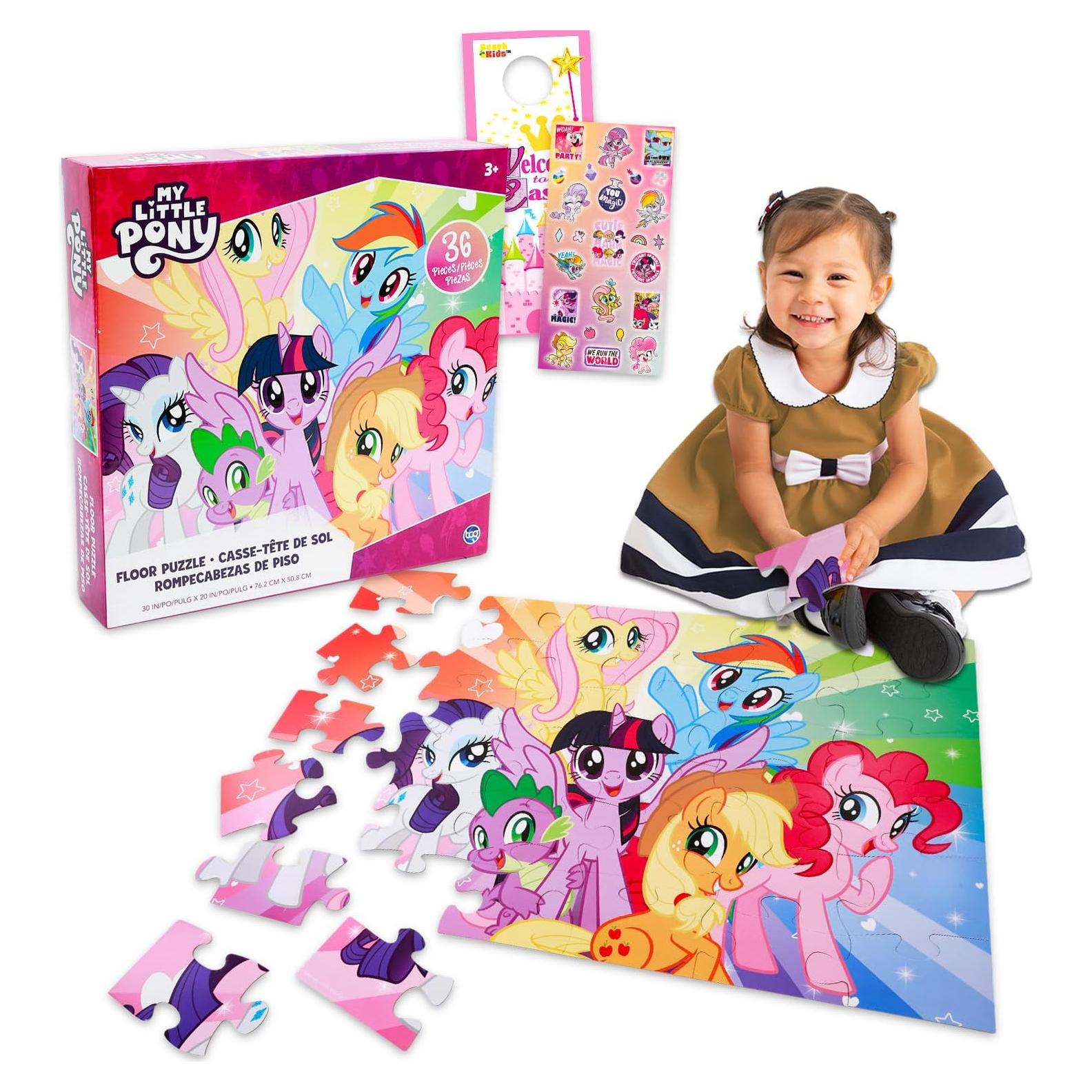 Rompecabezas de Piso My Little Pony 36 Piezas 50.8x76.2 cm