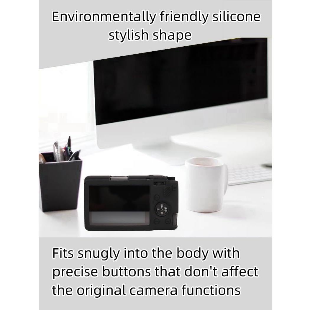 Funda de Silicona para Cámara Ricoh GR III/GR III X - Negro