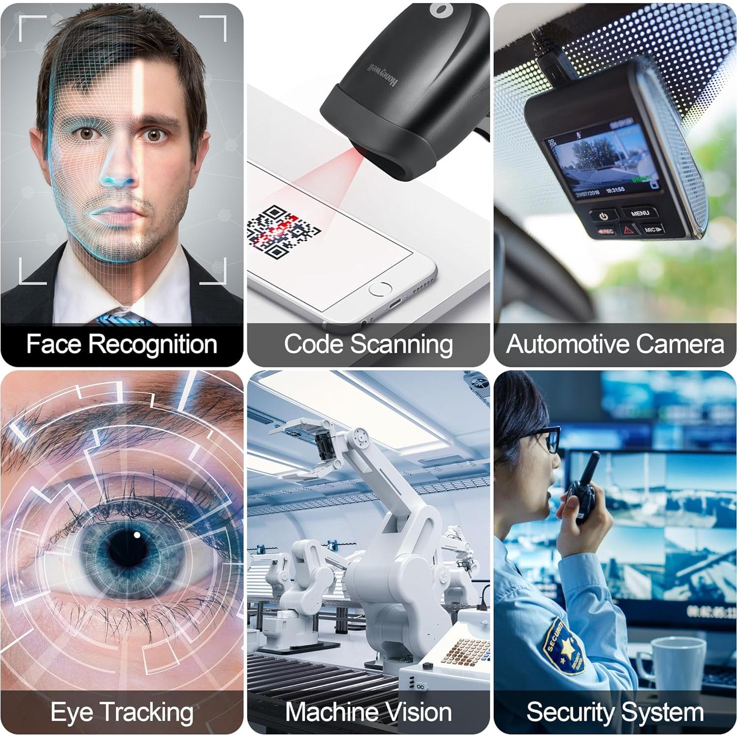 Módulo de Cámara USB 8MP ALPCAM Lente Sin Distorsión 75°