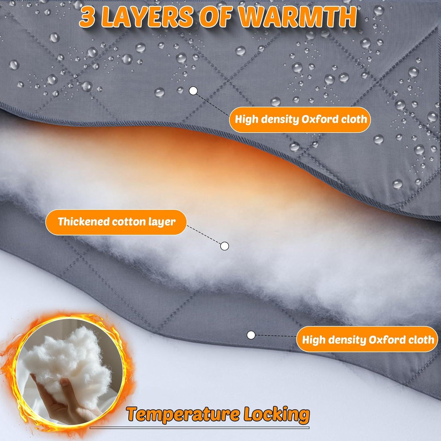 Cubierta Aislante de Ventana 71x99cm NNG para Invierno