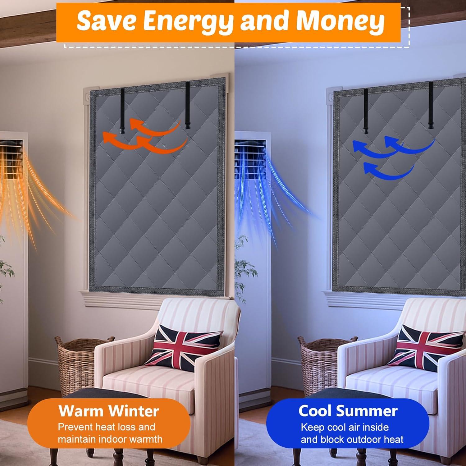 Cubierta Aislante de Ventana 71x99cm NNG para Invierno