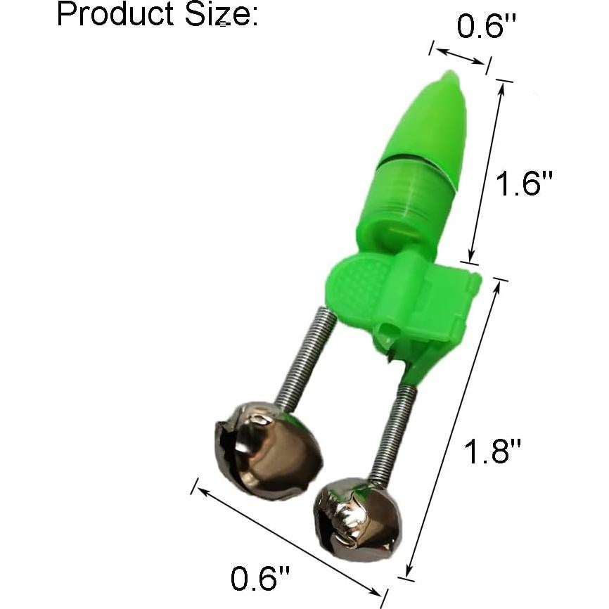 Campanas de Pesca JZTang con Luces LED 30 Pcs Accesorios