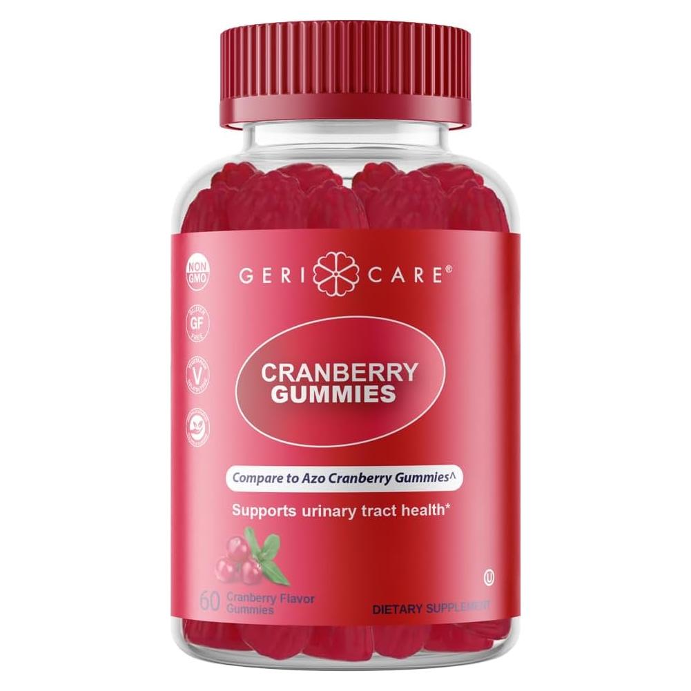 Gominolas de Arándano GeriCare 60 Unidades - Salud Urinaria