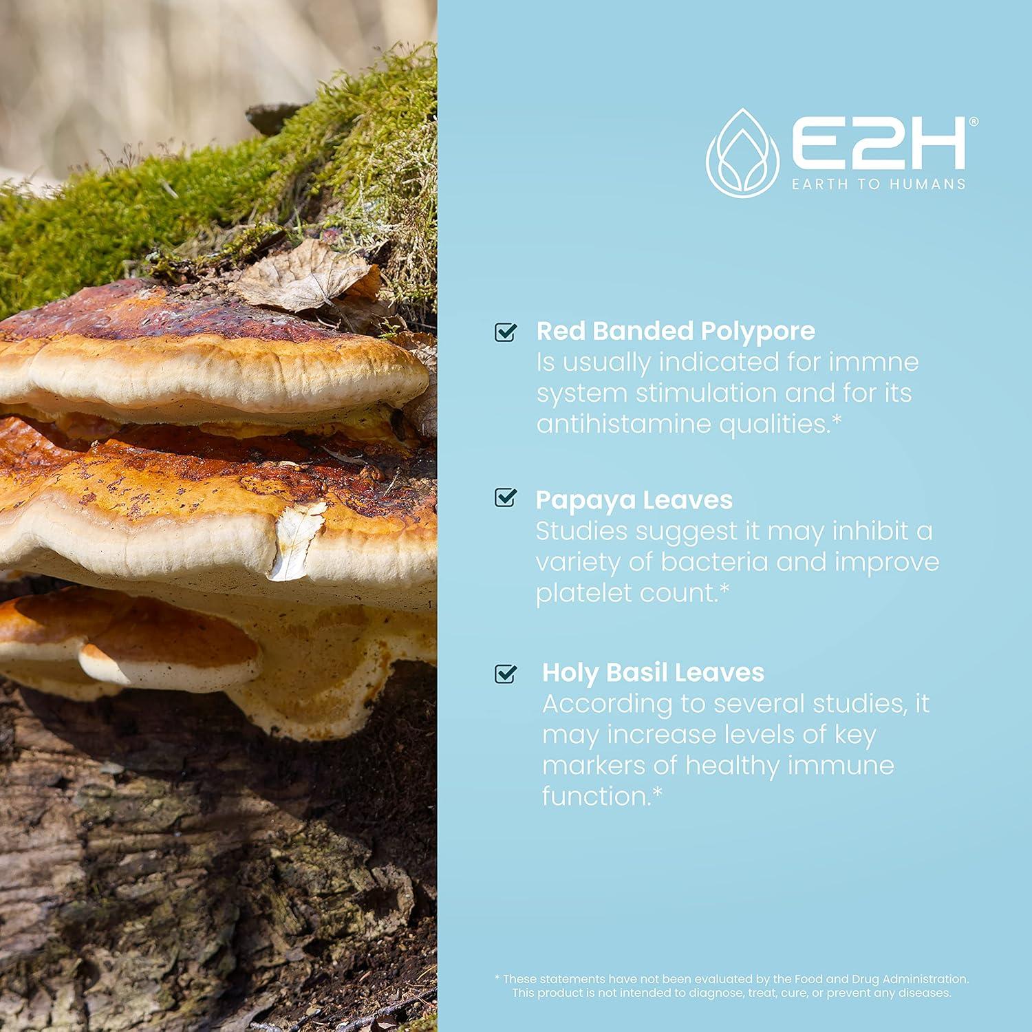 Suplemento Inmunológico E2H - Gotas 100% Naturales 59.15 ml