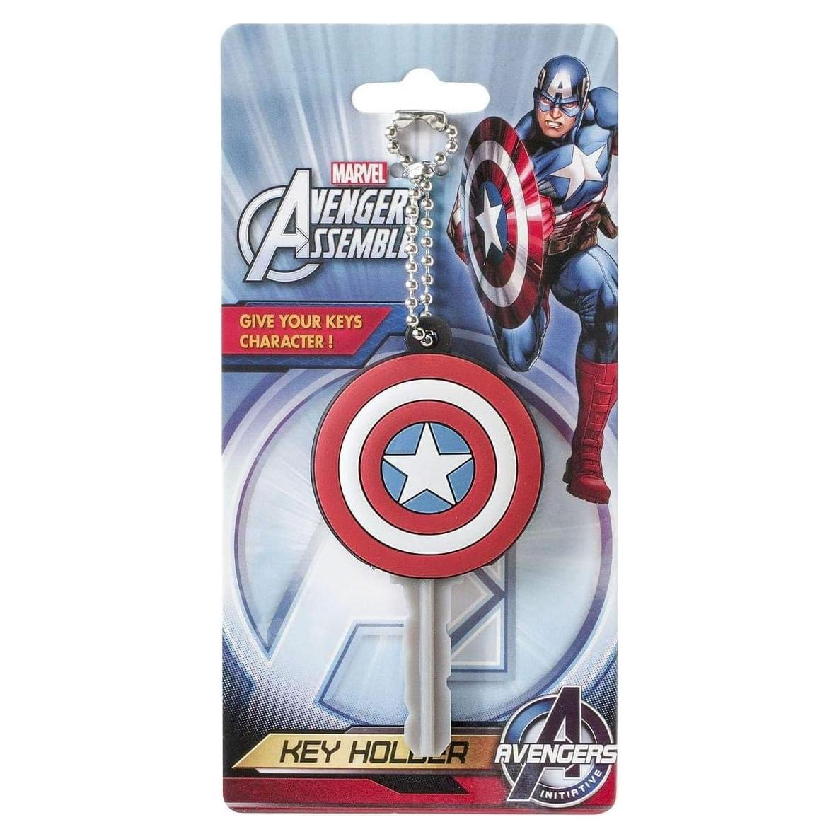 Llavero PVC Capitán América Marvel 4.14x8.26cm