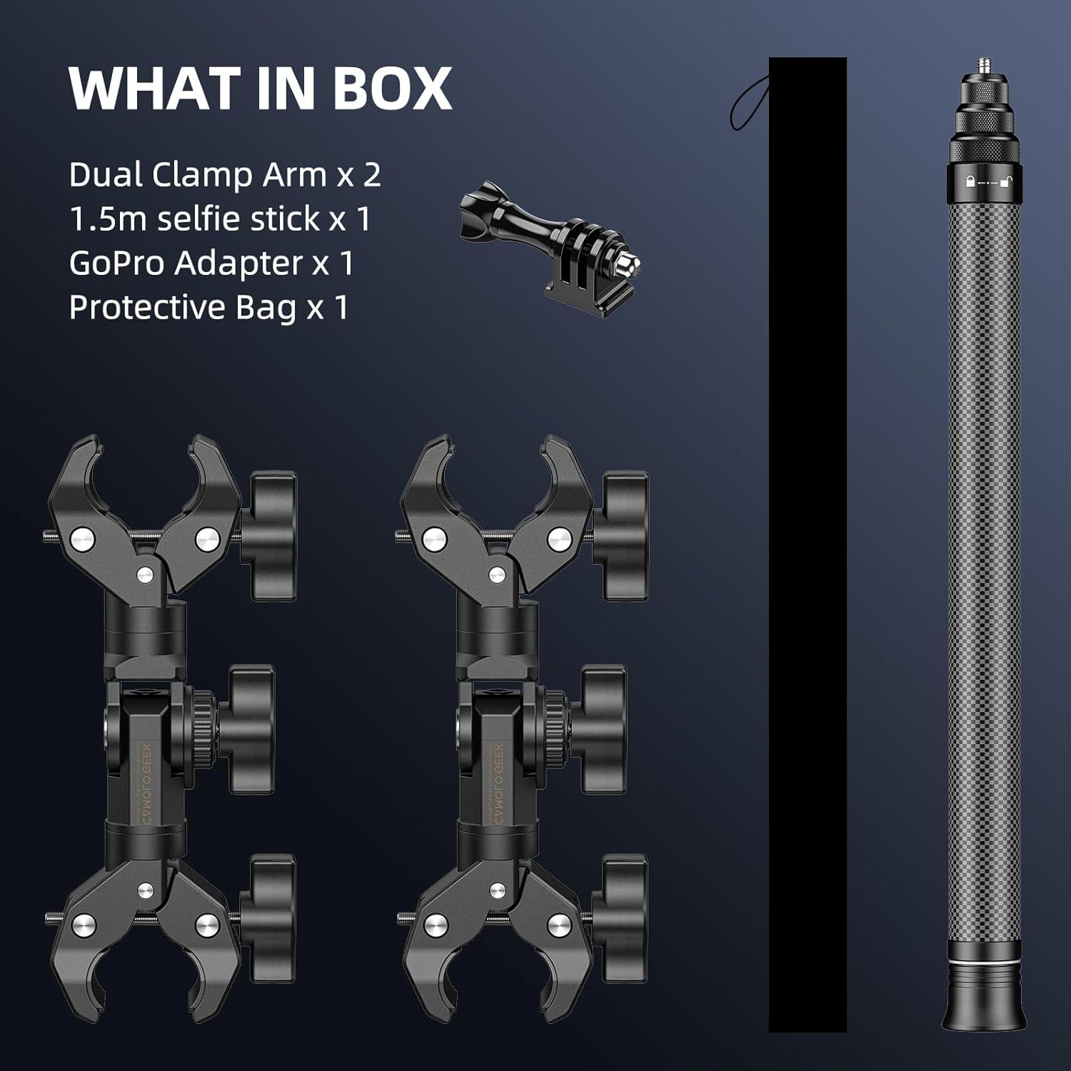 Soporte de Manillar y Palo de Selfie 1.5m CAMOLO CM-DD