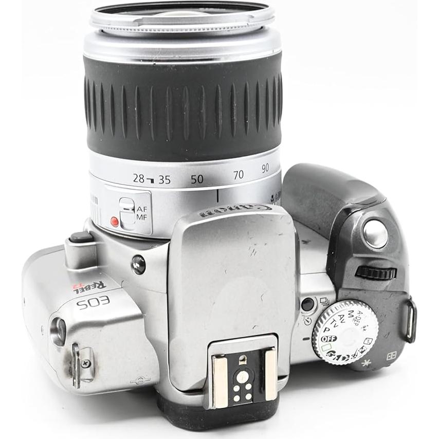 Cámara SLR Canon Rebel T2 35mm con lente 28-90mm