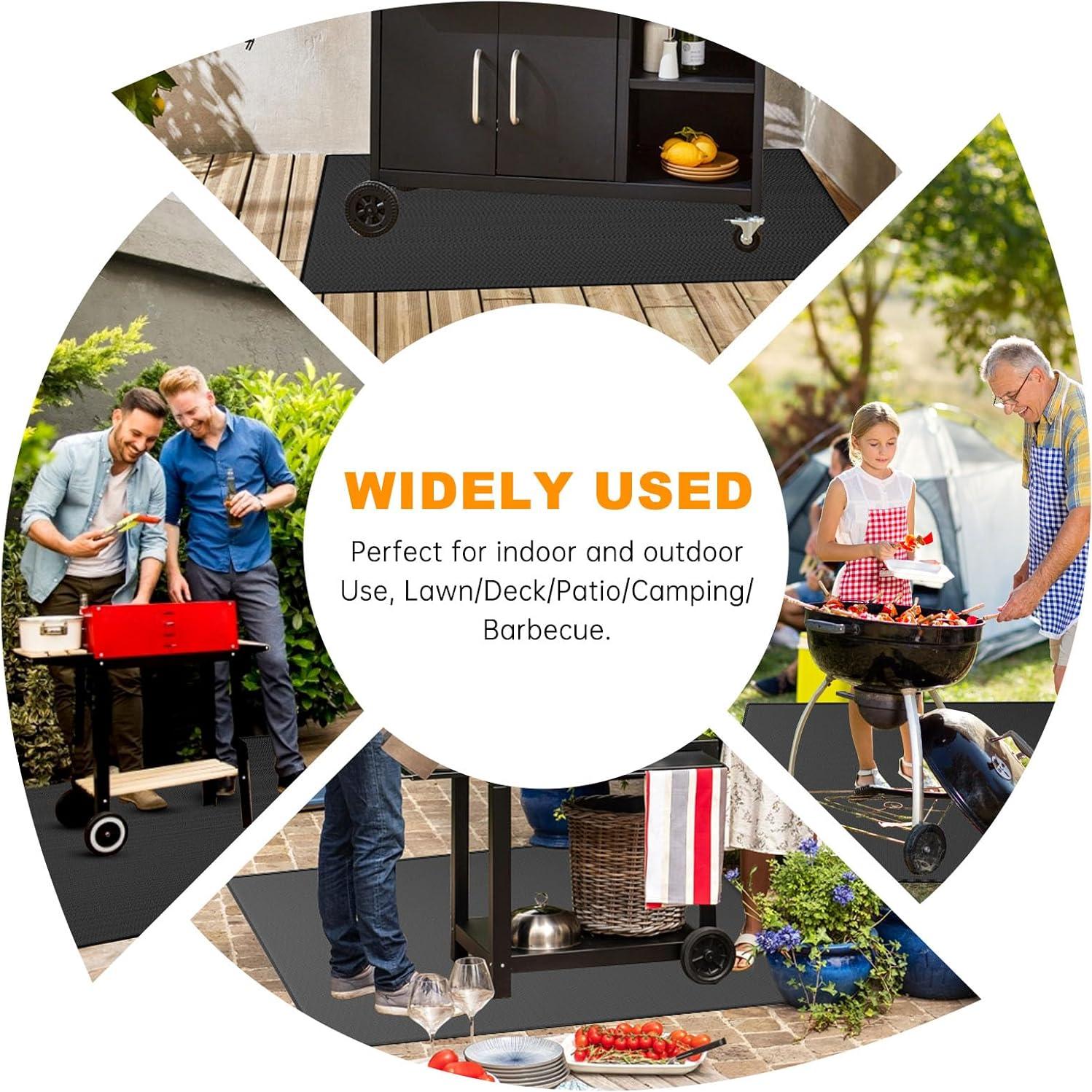 Alfombrilla para Parrilla Tamfile 198x122 cm Resistente al Calor