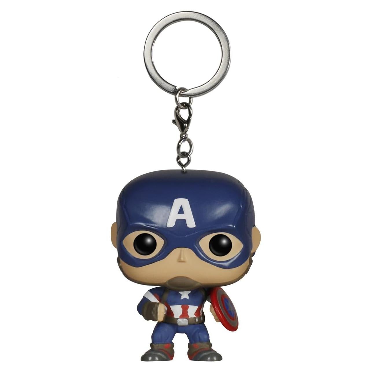 Funko Pocket Pop Llavero Capitán América 3,81 cm Marvel