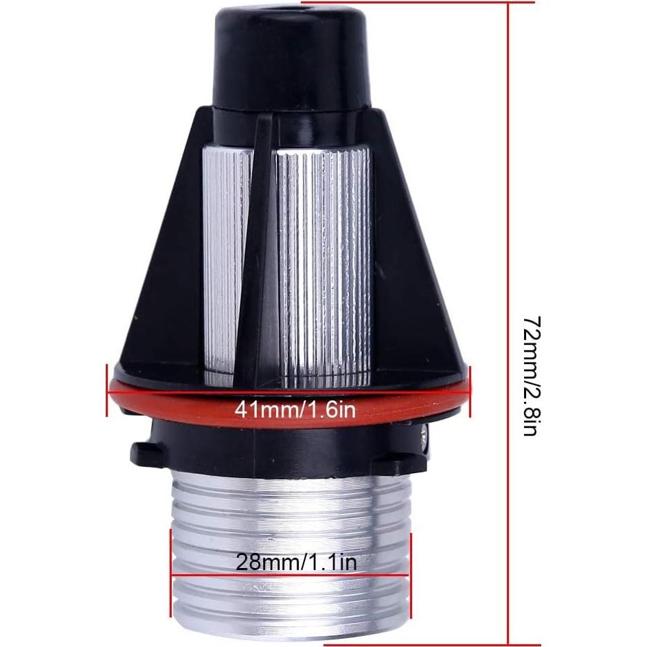 2 Bombillas LED de Marcador Halo 5W CSSLYZL para BMW