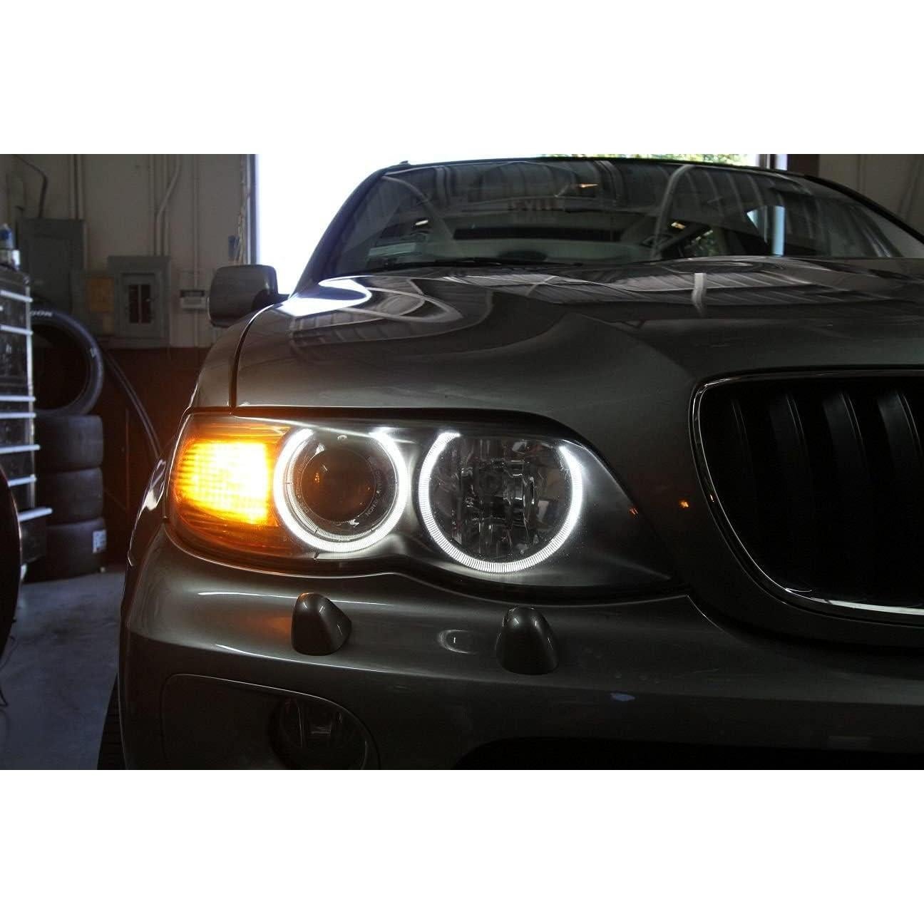 2 Bombillas LED de Marcador Halo 5W CSSLYZL para BMW