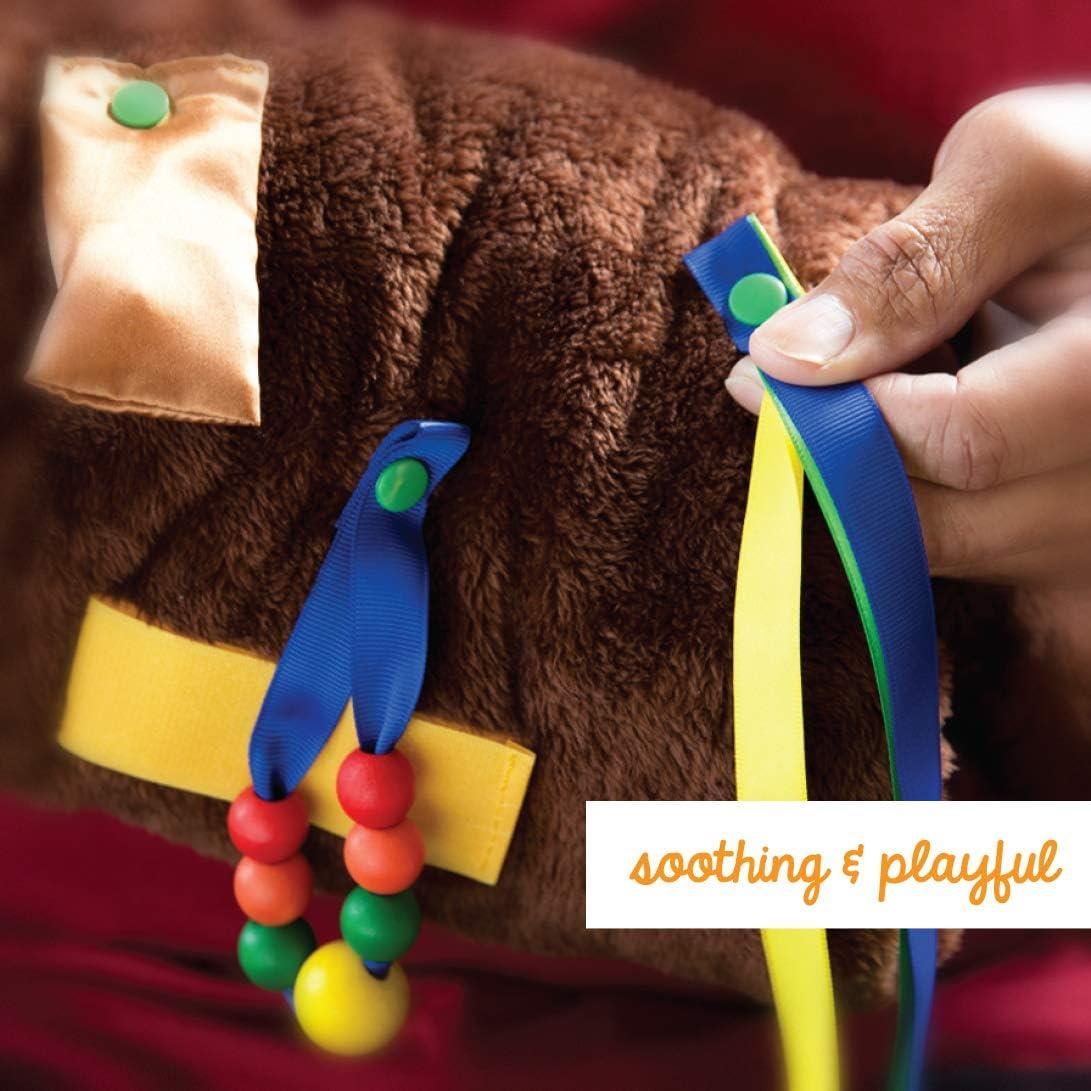 Twiddle Muff Gato Marrón - Actividad Sensorial para Demencia