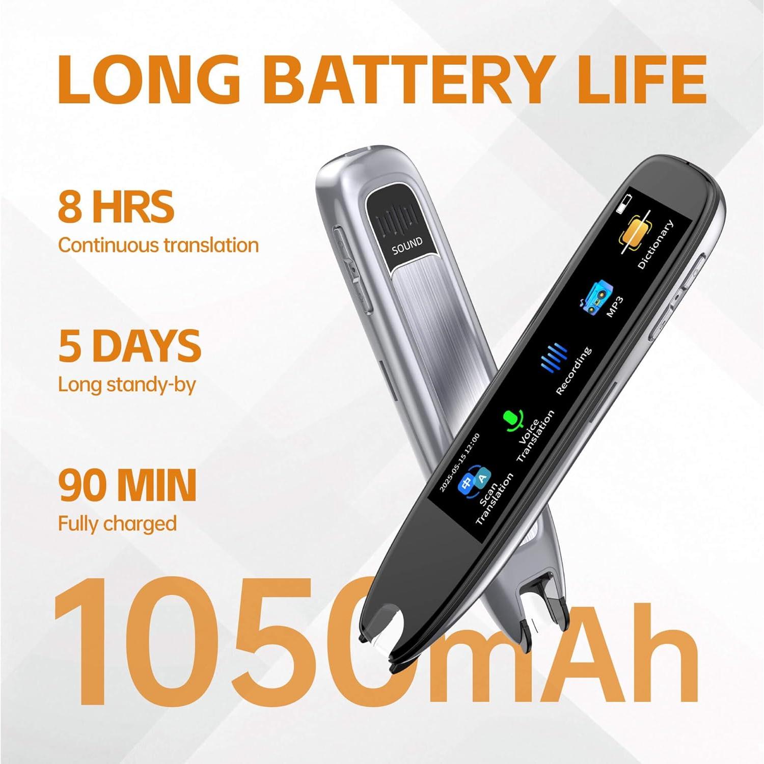 Bolígrafo Traductor Portátil Shenzhen A26S - 112 Idiomas, OCR