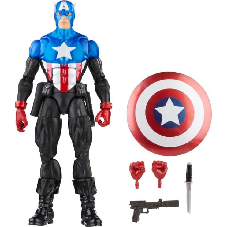 Figura de Acción Capitán América Bucky Barnes 15cm Hasbro