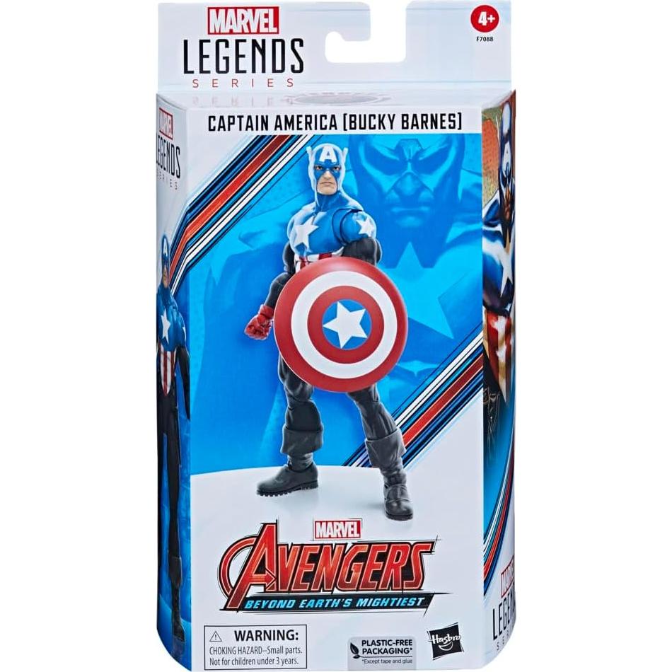 Figura de Acción Capitán América Bucky Barnes 15cm Hasbro