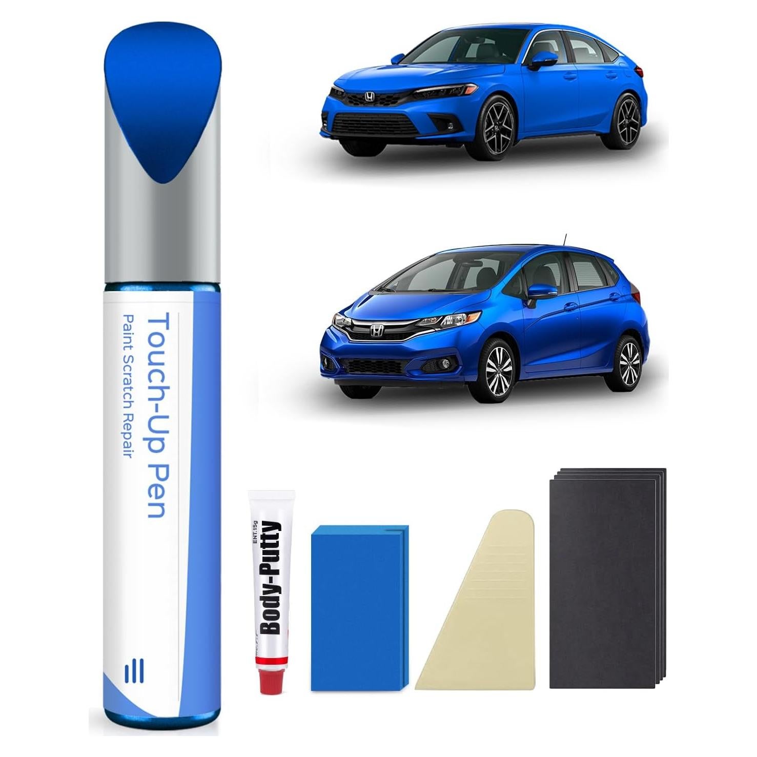 Kit de Reparación de Pintura PARTS4EV Aegean Metálico para Honda