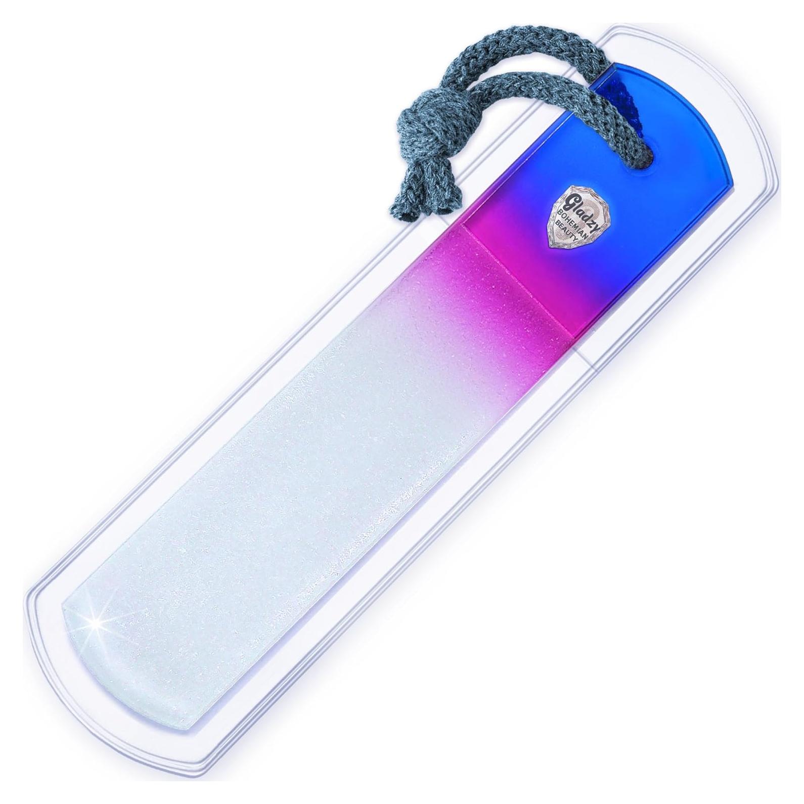 Lima de Pies de Vidrio Checo Gladzy - Grande, Suave y Efectiva