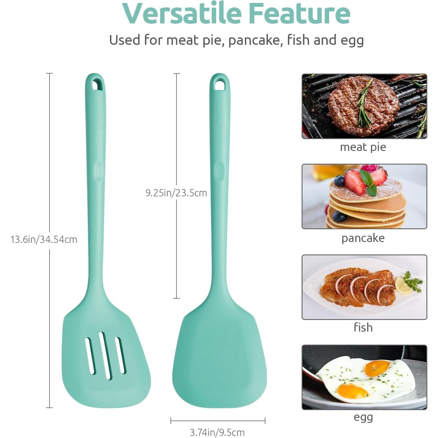 Espátulas de Silicona U-Taste 34.5cm Resistentes al Calor