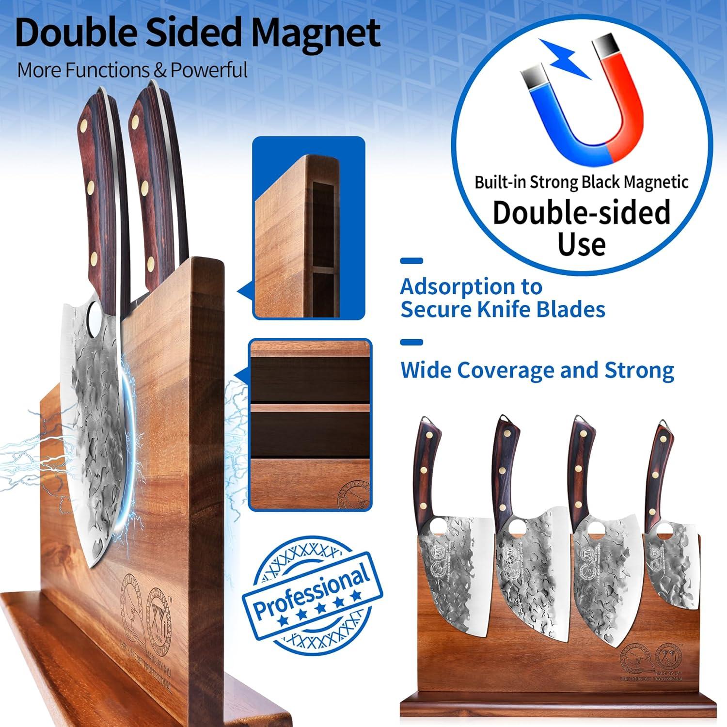 Conjunto de Cuchillos de Cocina XYJ 9 Piezas Acero Alto Carbono