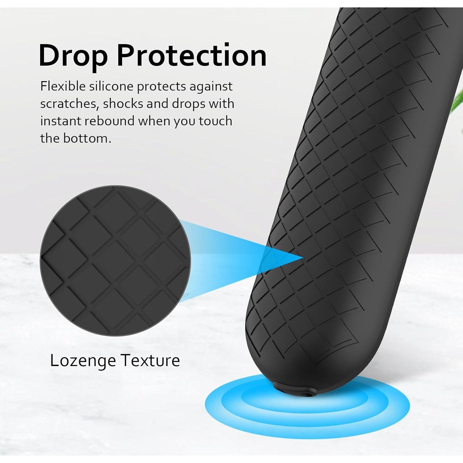 Funda Remota de Silicona para Google TV Streamer 4K 2024 - Negro