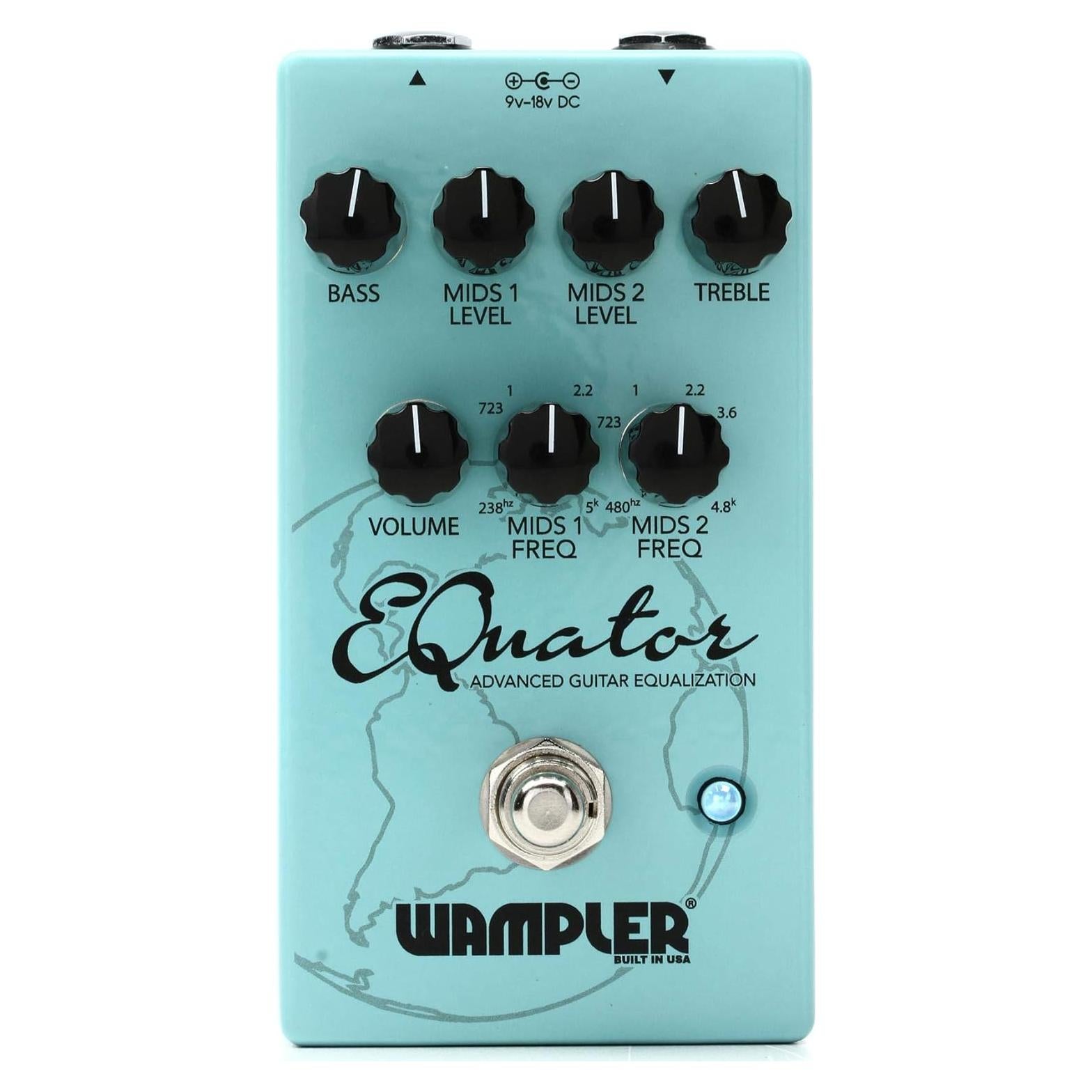 Pedal de Efectos Wampler EQuator Ecualizador de Audio