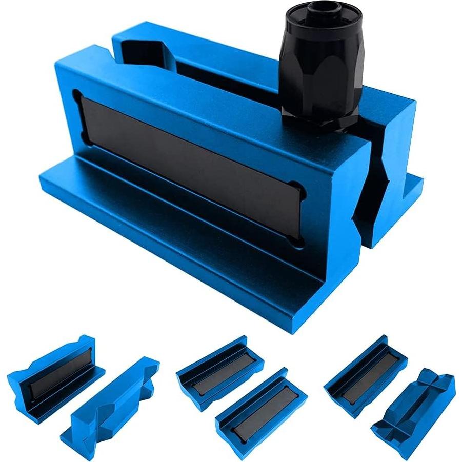 Almohadillas de Mandíbula de Tornillo SPELAB 100mm Azul