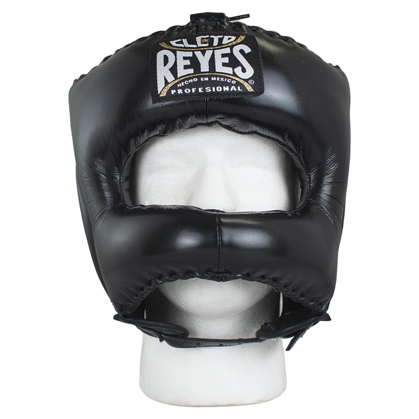 Casco de Boxeo Tradicional Cleto Reyes Unisex Negro Ajustable