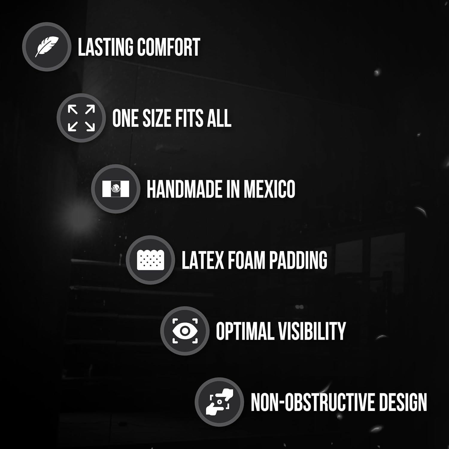 Casco de Boxeo Tradicional Cleto Reyes Unisex Negro Ajustable