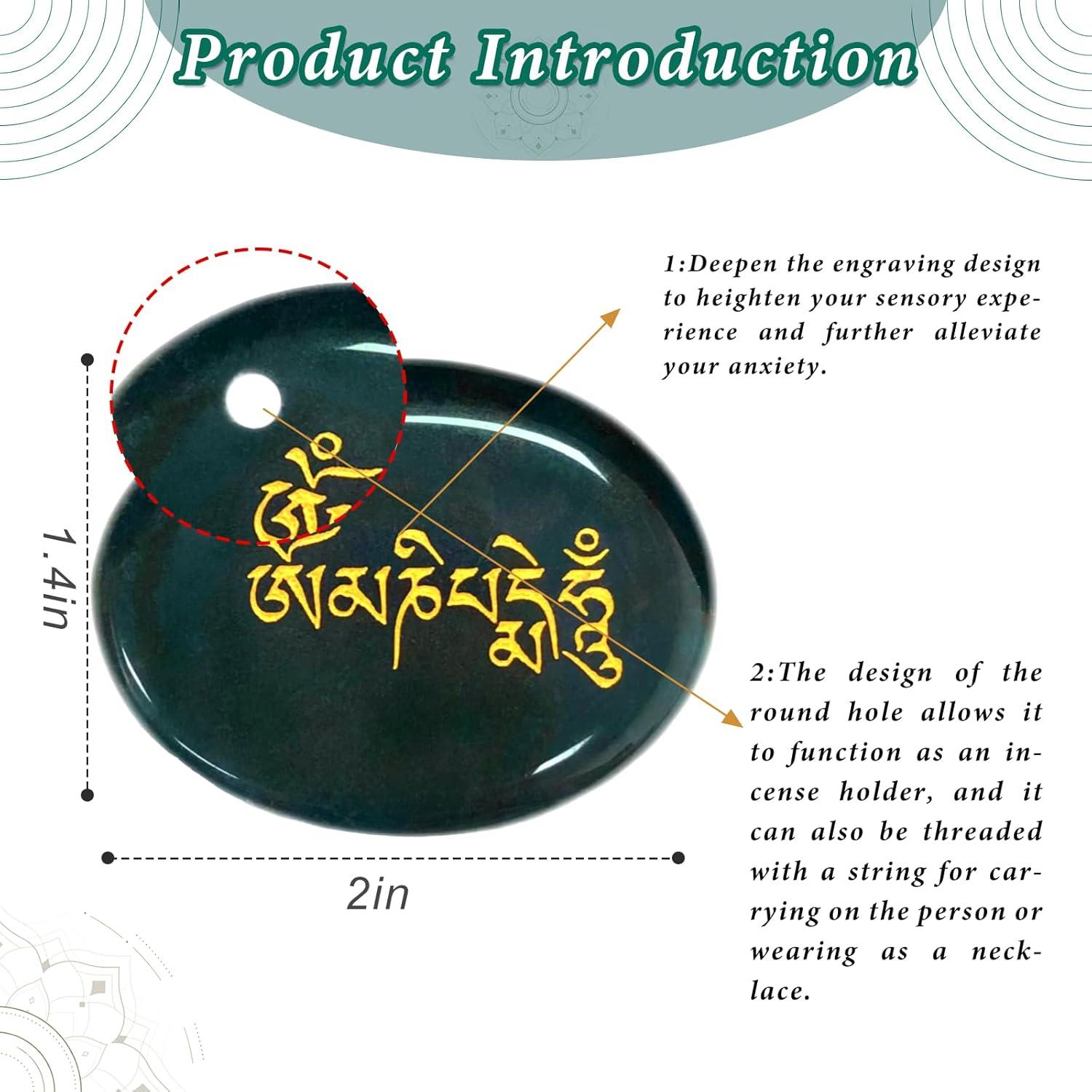 Cristales de Sanación Ágata Natural para Ansiedad y Meditación