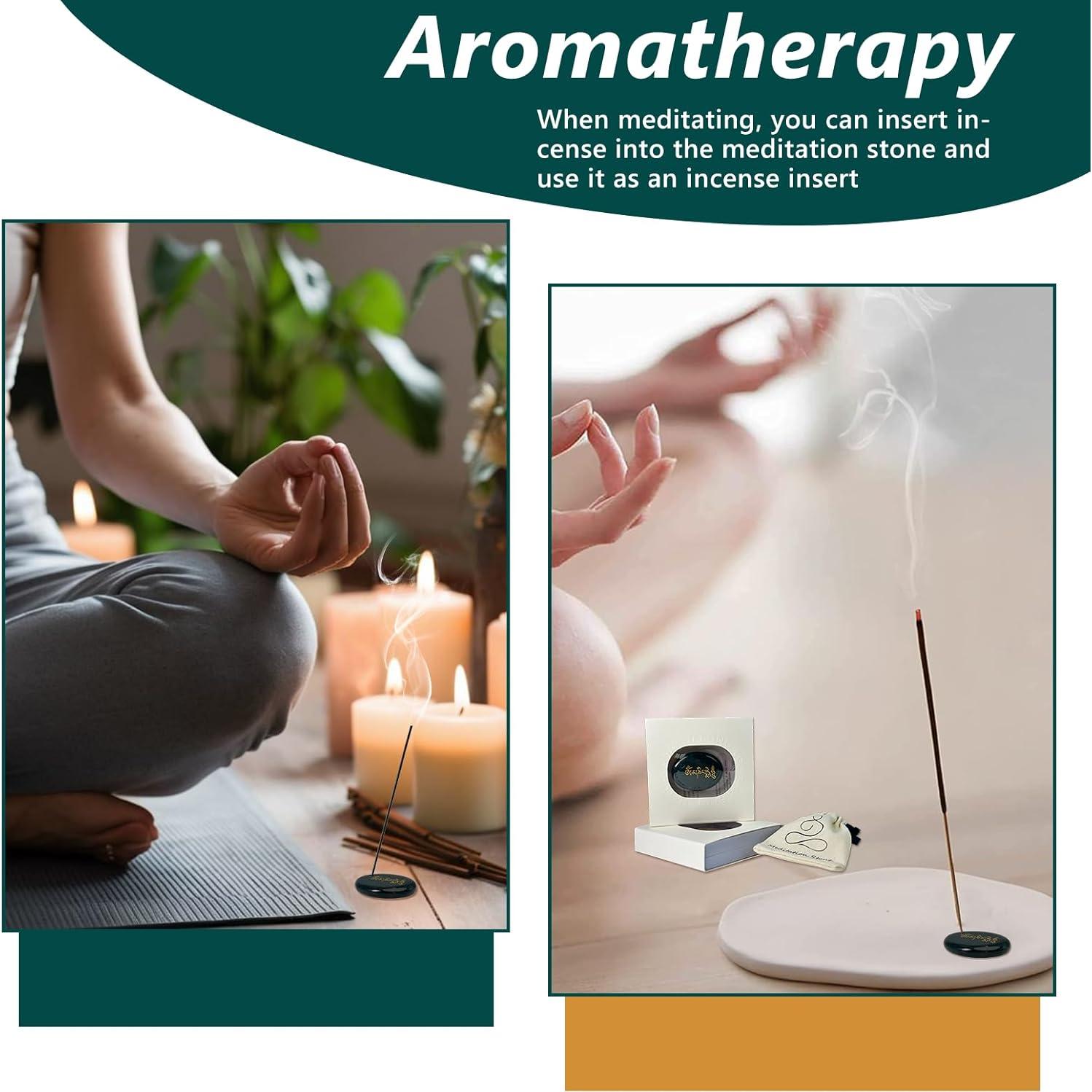 Cristales de Sanación Ágata Natural para Ansiedad y Meditación