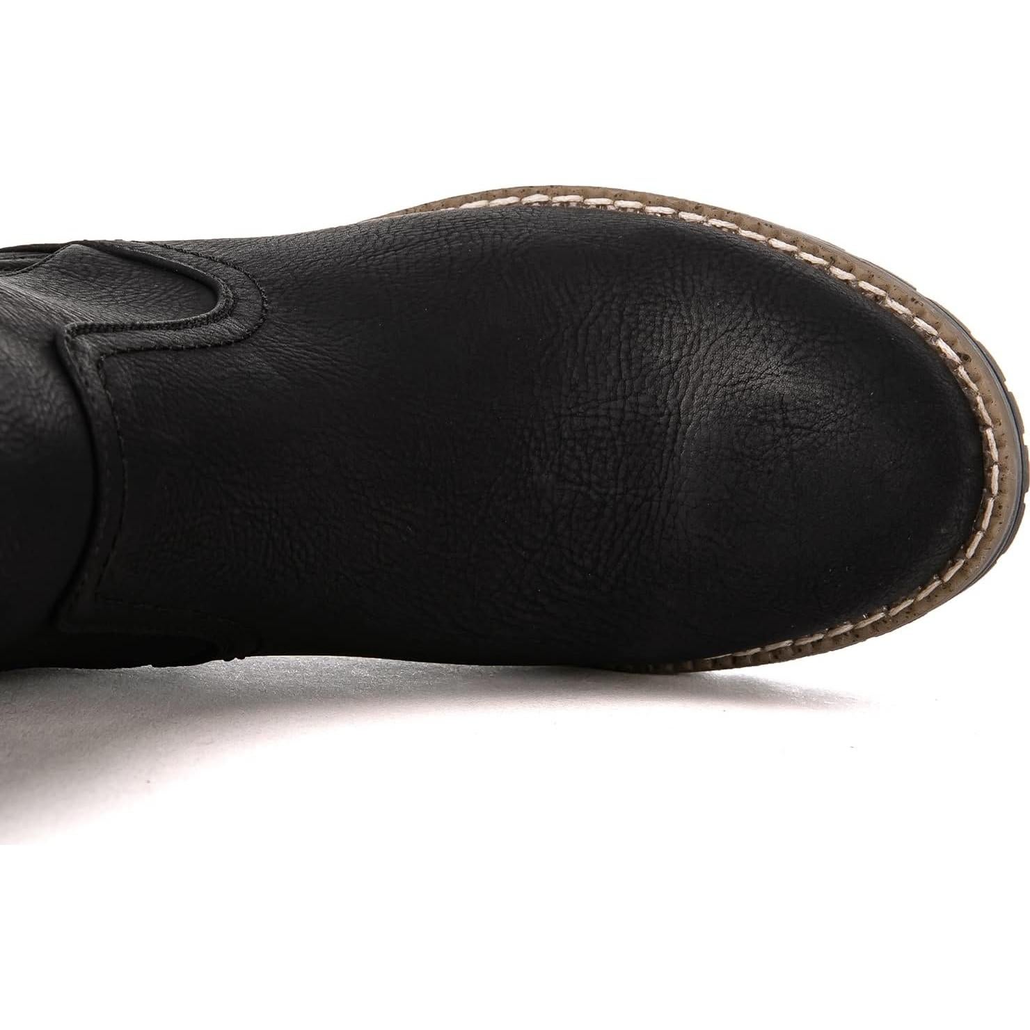 Botas Altas de Motocicleta para Mujer Globalwin GW-W22YY07 Negro