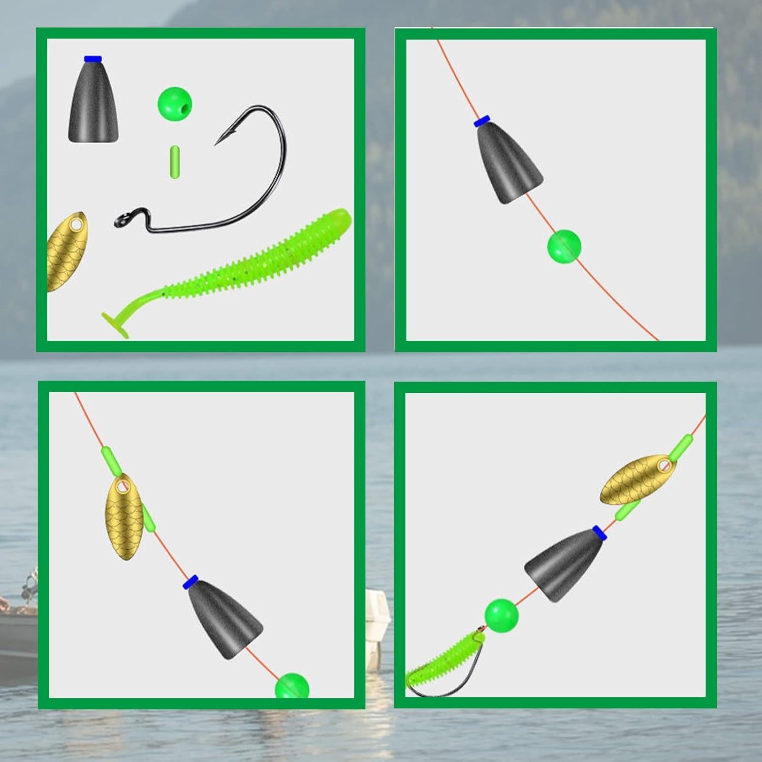 Perlas de Pesca 1000pcs 5mm Jttsptd Mezcla de Colores