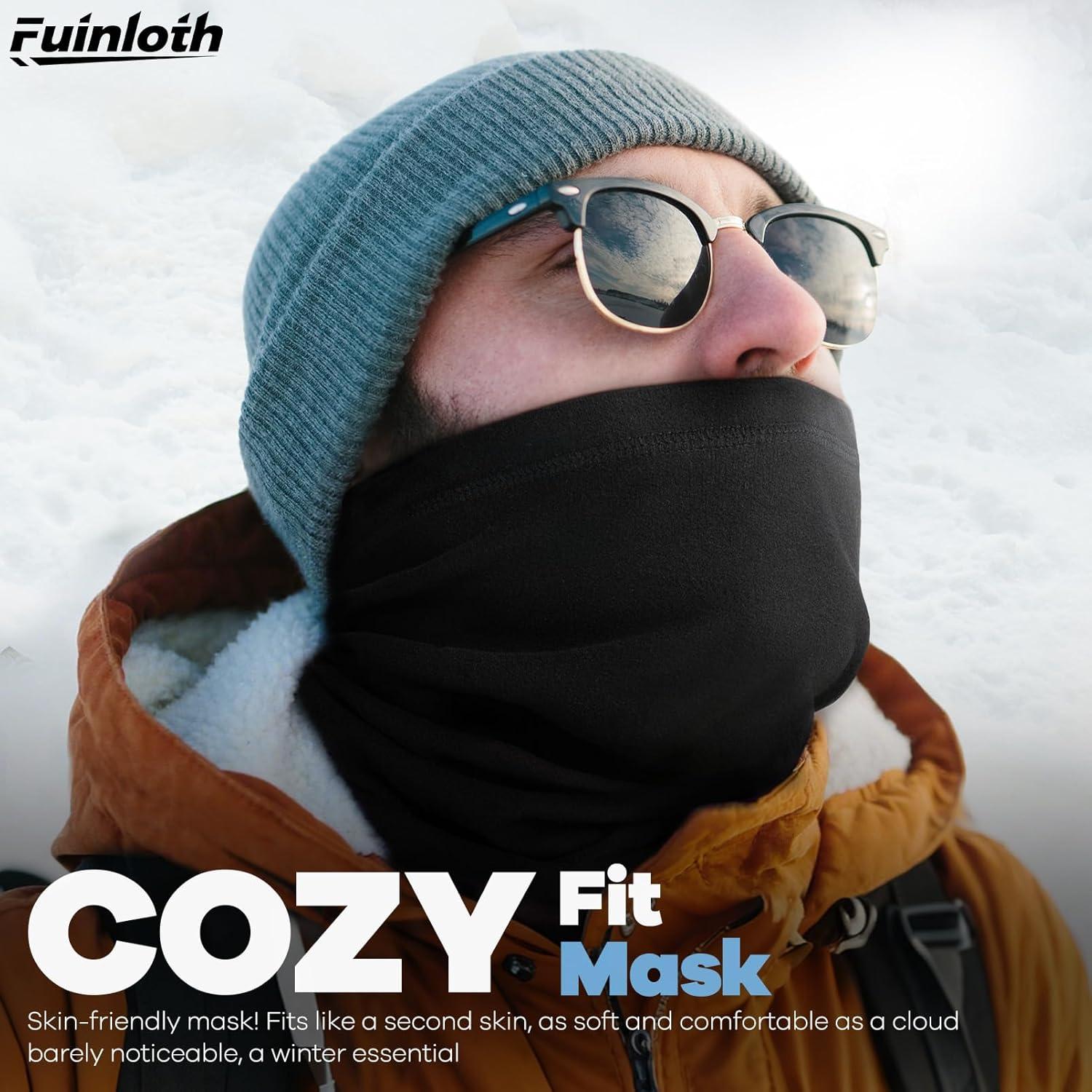 Gaiter de Cuello Térmico Fuinloth 2 Pack para Climas Fríos