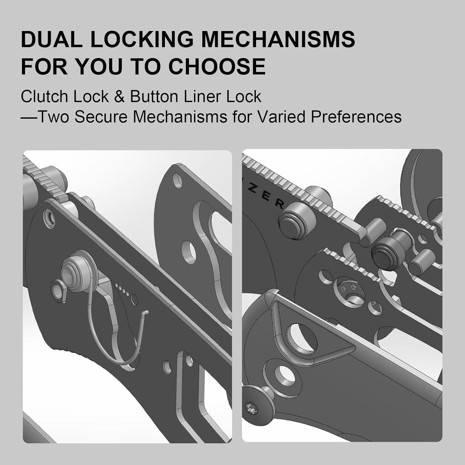 Cuchillo de Bolsillo Kizer Drop Bear 2 7.24 cm Nitro-V Micarta Verde