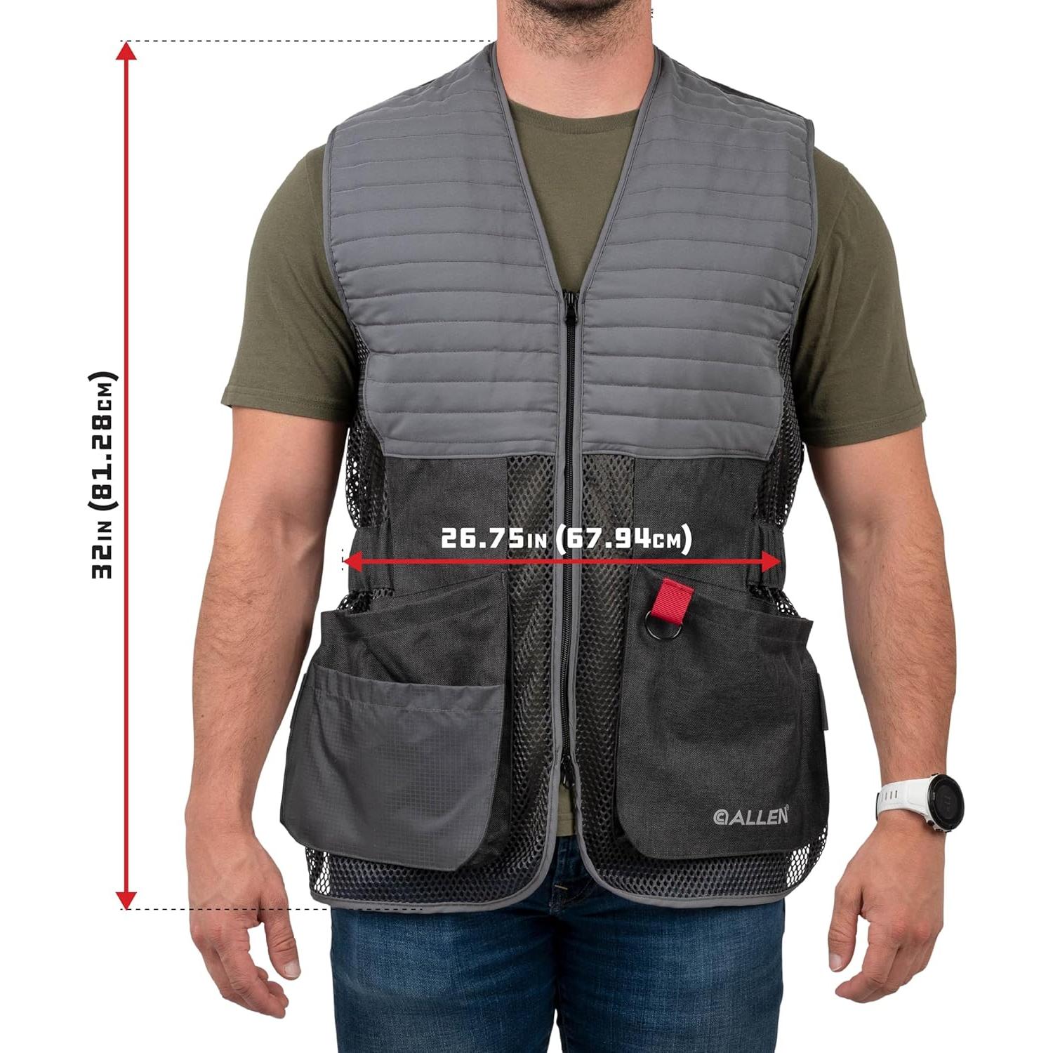 Chaleco Competidor Allen Company para Hombre Malla Ajustable