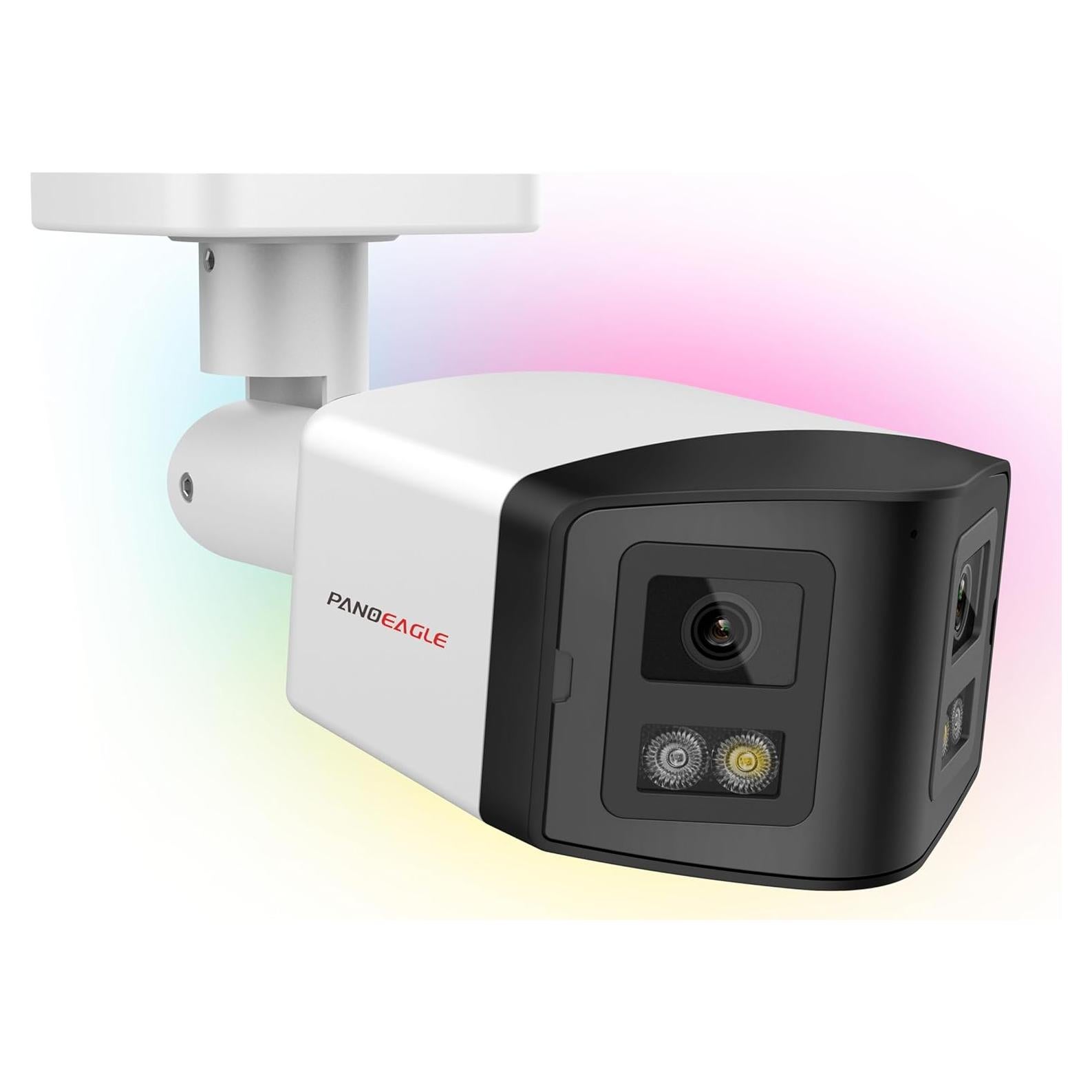 Cámara de Seguridad IP PoE Panoeagle 4MP Doble Lente 180°