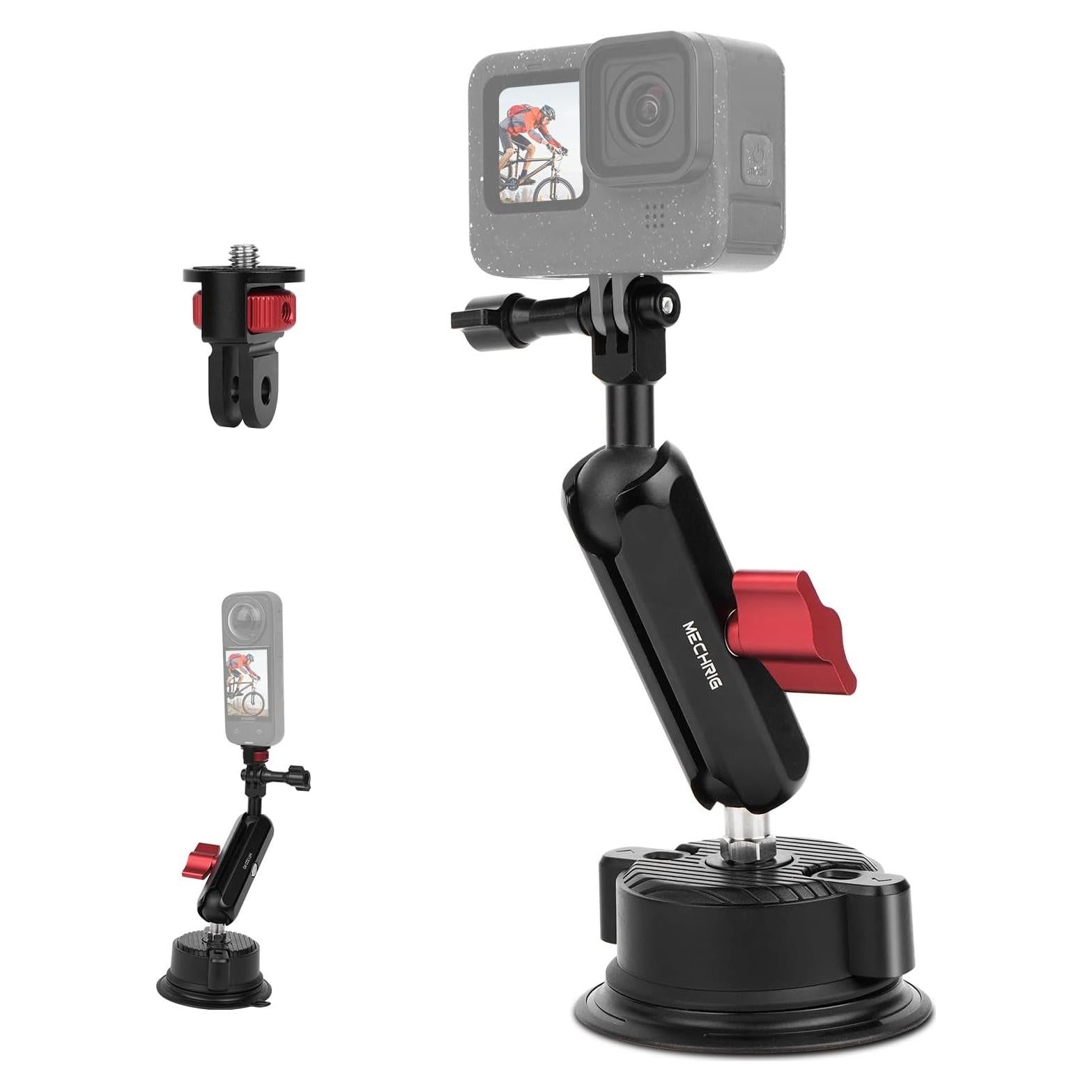 Kit de Montaje con Ventosa Mechrig MRJC019 - 360° Ajustable