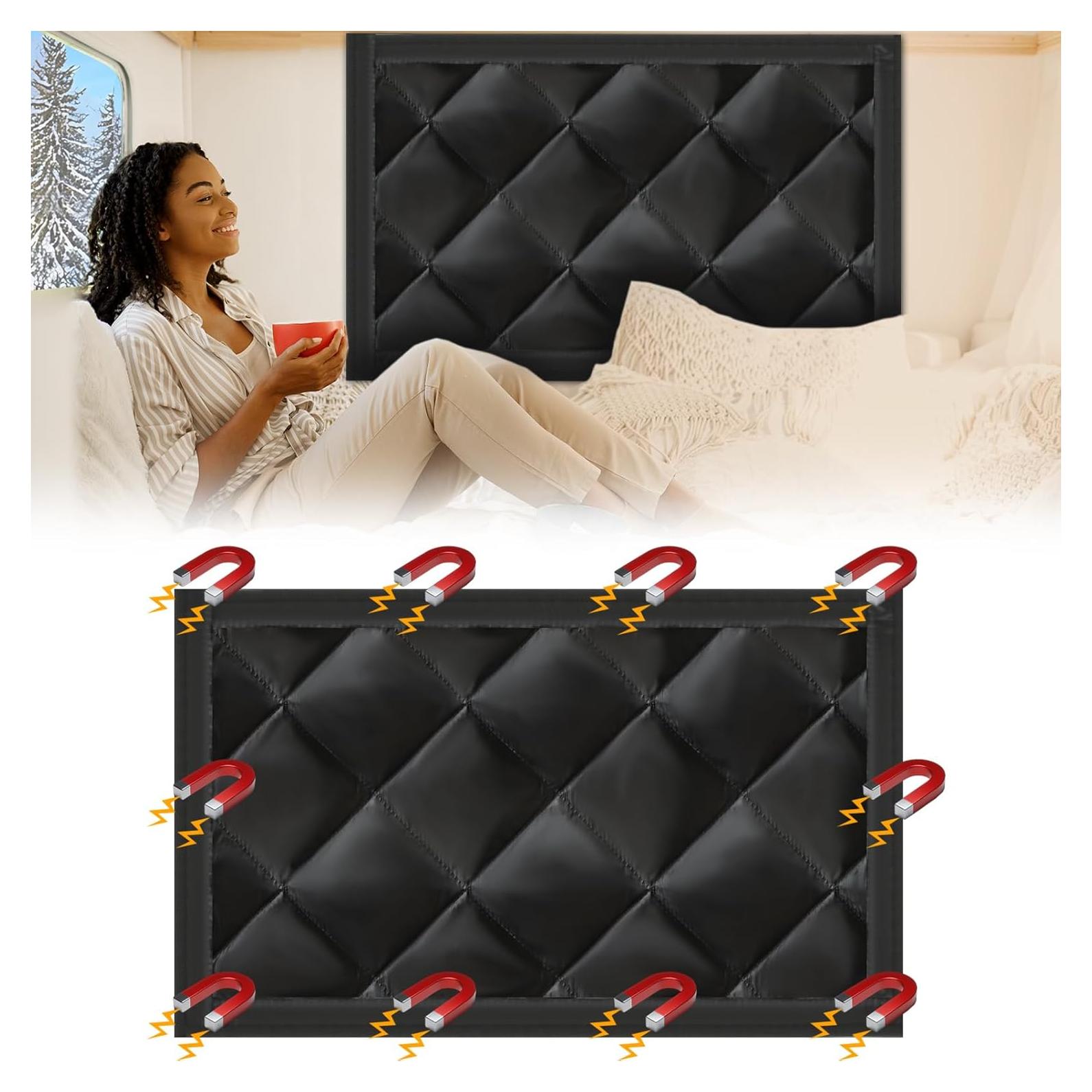 Cortina Aislante Magnética para Ventana RV Beeveer 40.64x63.5cm