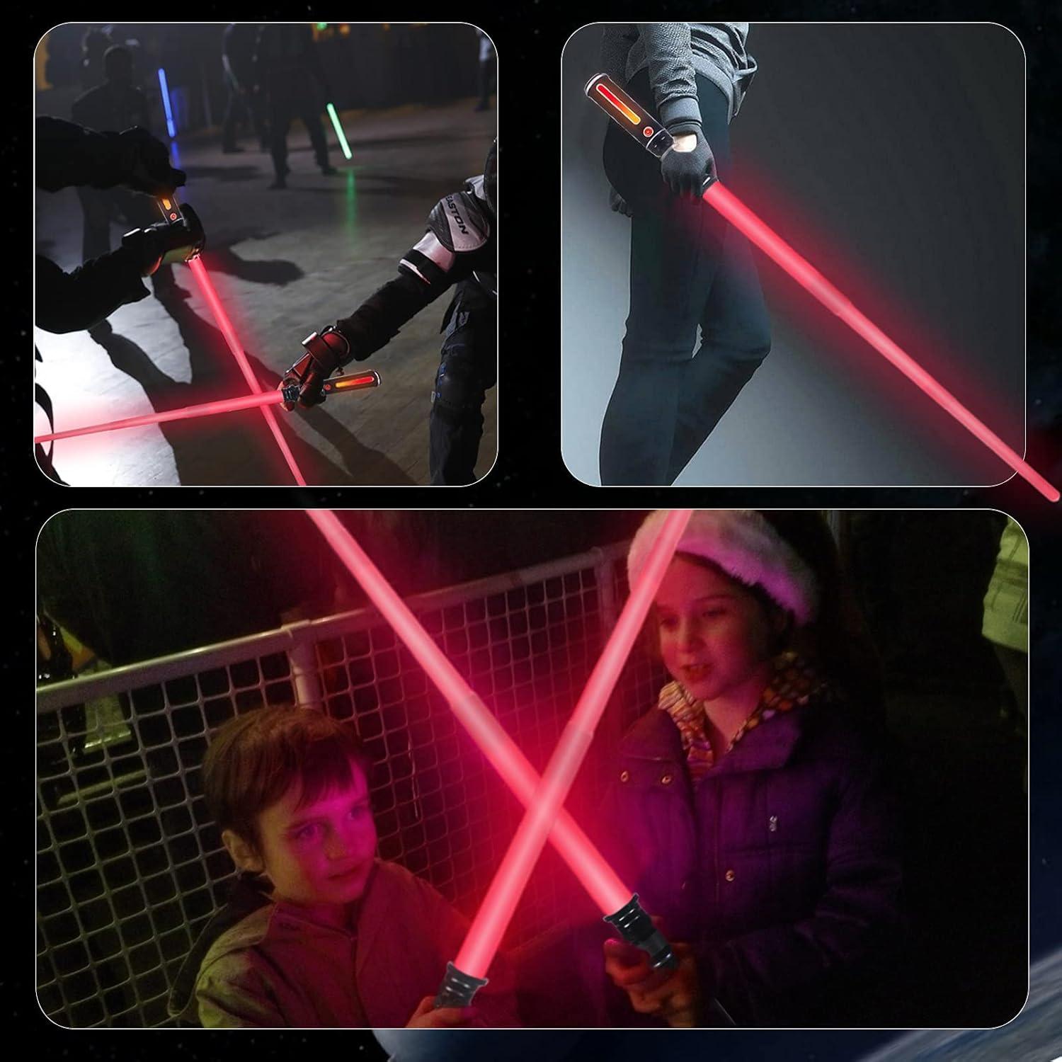 Sable Iluminado LED MIWIND 43 cm con Sonido para Niños