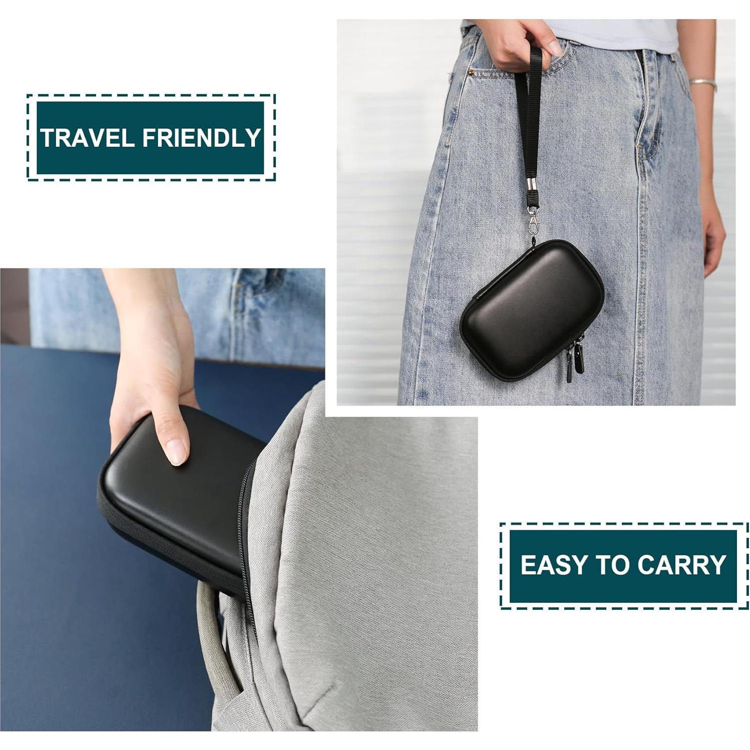 Funda de viaje dura Kodak Printomatic - Negro, semi impermeable