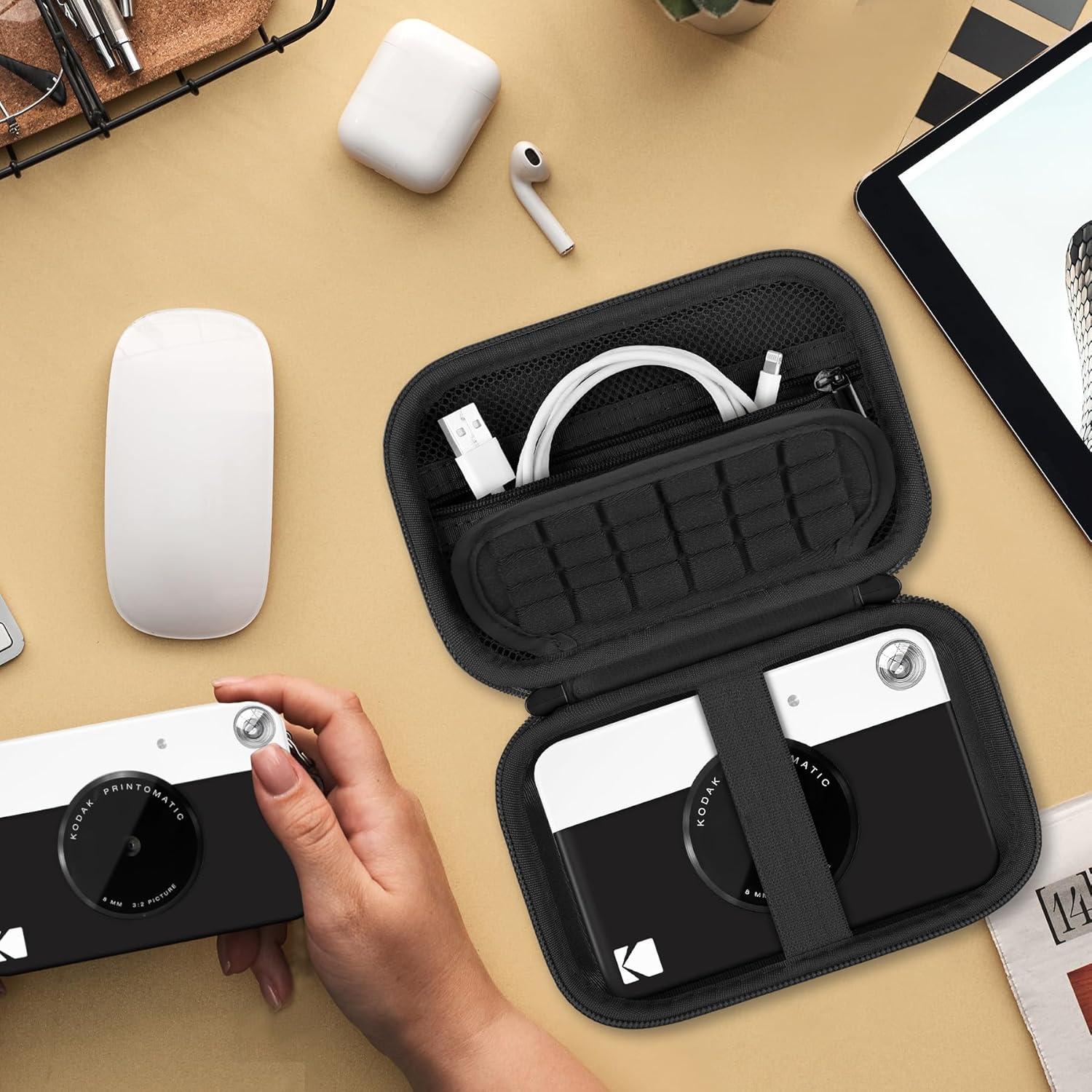 Funda de viaje dura Kodak Printomatic - Negro, semi impermeable