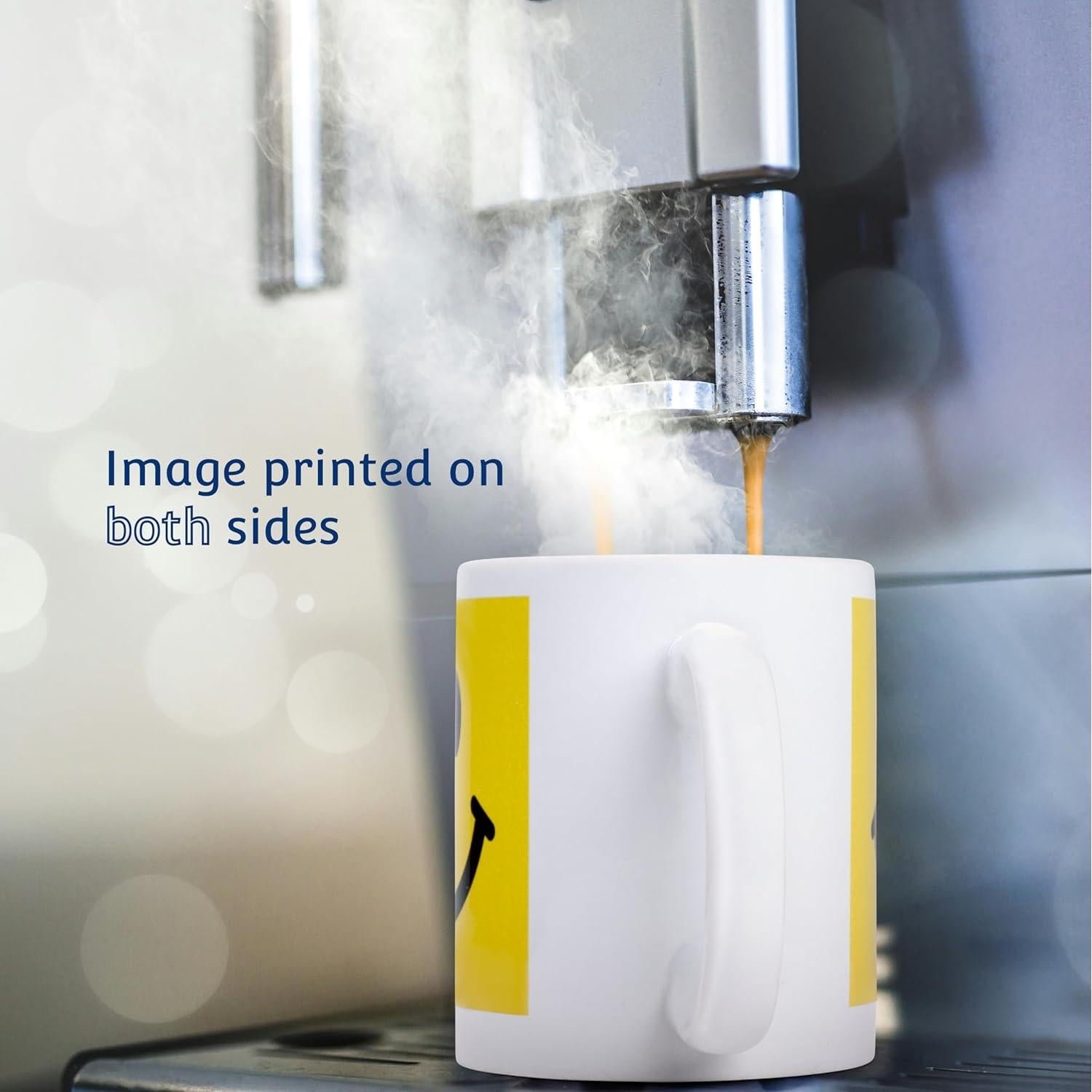 Taza de cerámica 3dRose 11 oz cámara vintage TLR negra