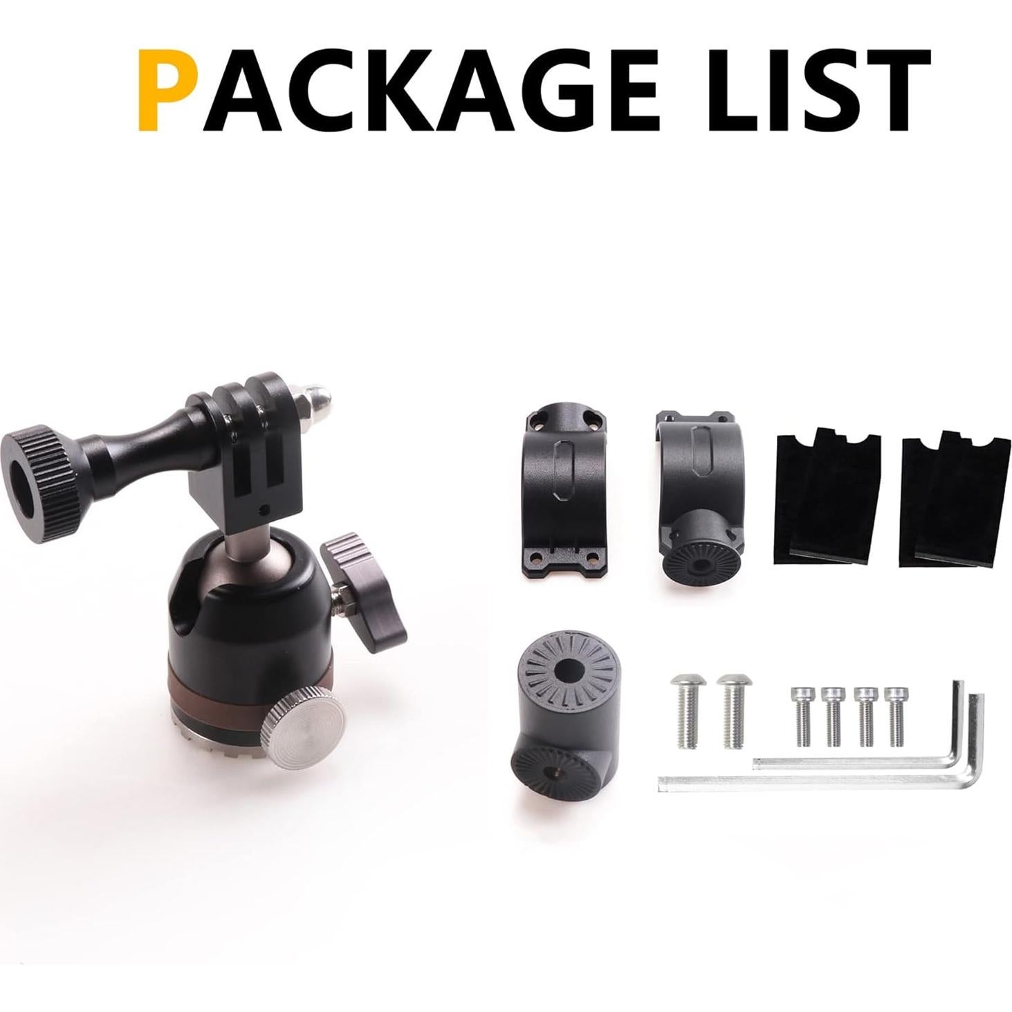 Soporte de Cámara UTV BESTAOO para GoPro y Acción 360°