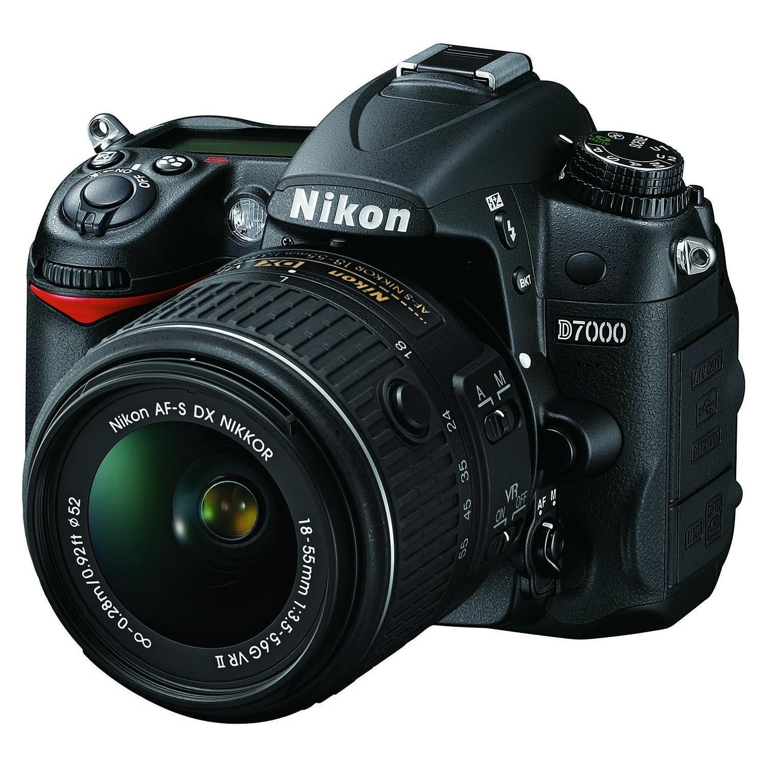 Nikon D7000 16.2 Megapixel Digital SLR Camera with 18-55mm Lens (Black)