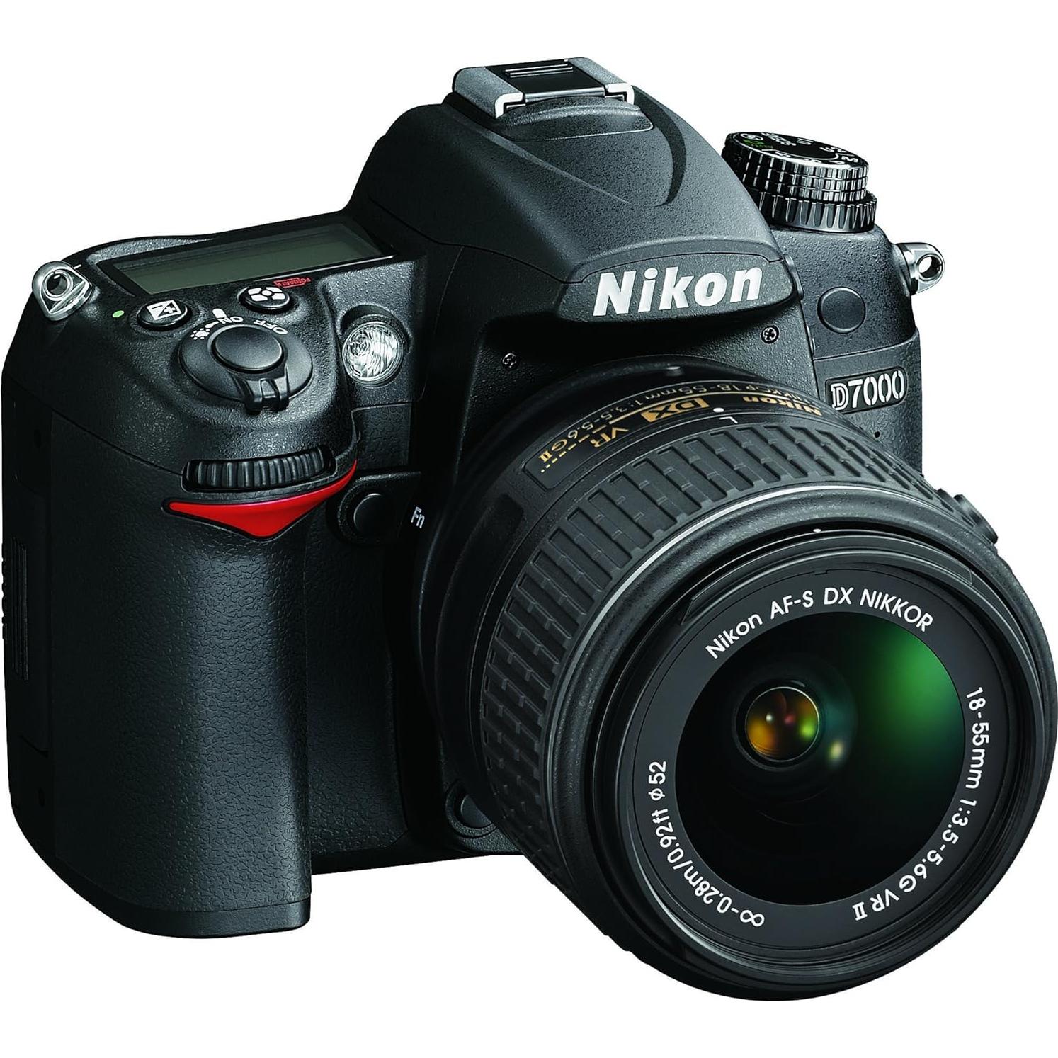 Nikon D7000 16.2 Megapixel Digital SLR Camera with 18-55mm Lens (Black)