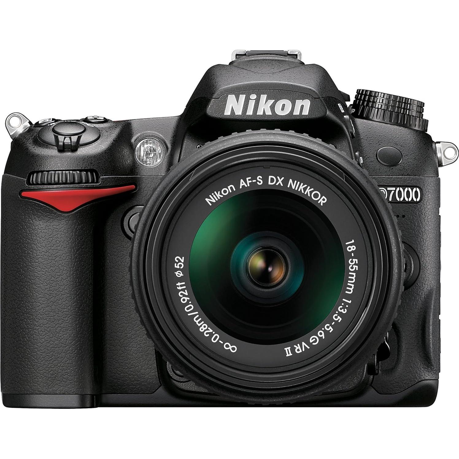 Nikon D7000 16.2 Megapixel Digital SLR Camera with 18-55mm Lens (Black)