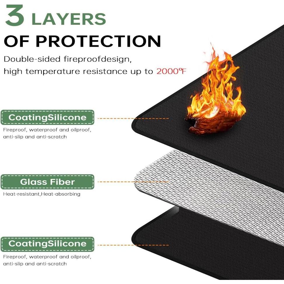 Alfombrilla para Parrilla Dewfoam 121.9 x 76.2 cm Ignífuga