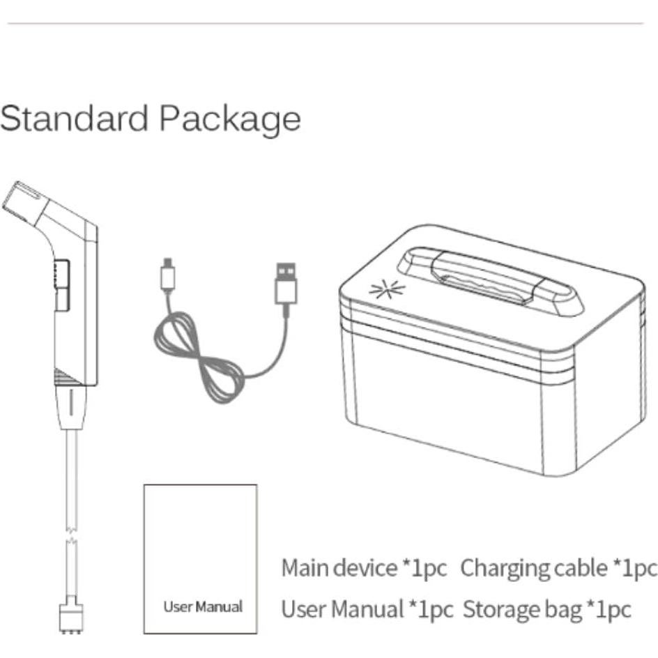 Pulverizador de Bidet Eléctrico Portátil Titivate 2.3L Negro