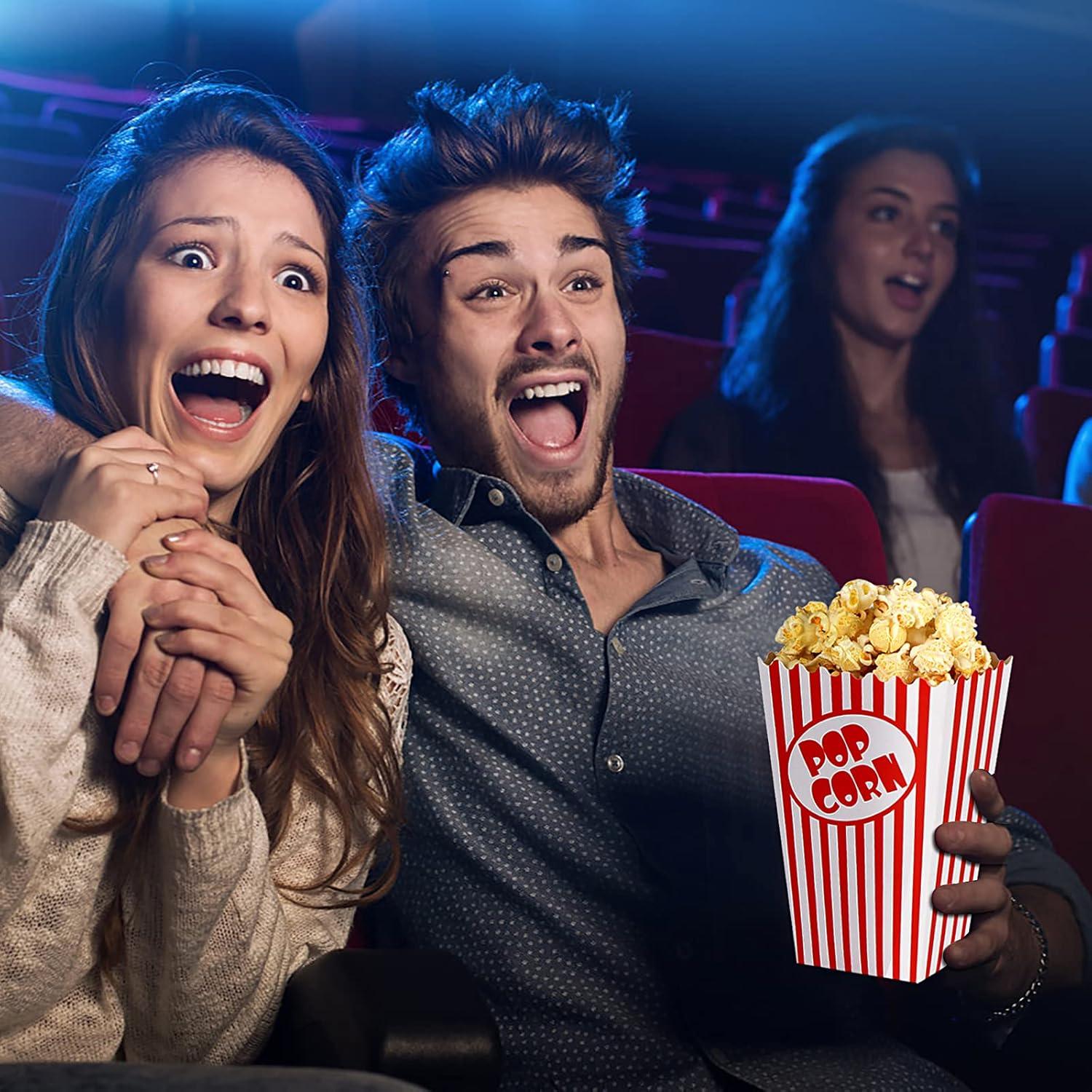 Cajas de Palomitas Mini Zahaat 25 Unidades 14 cm Reutilizables